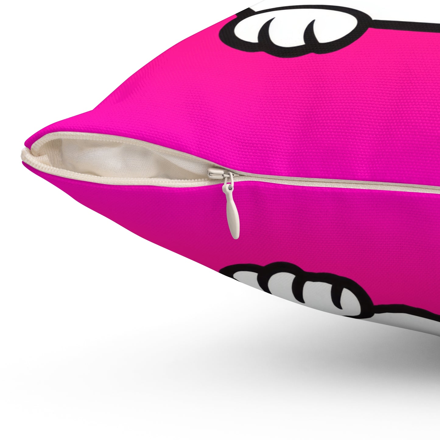 Fluffitude Throw Pillow