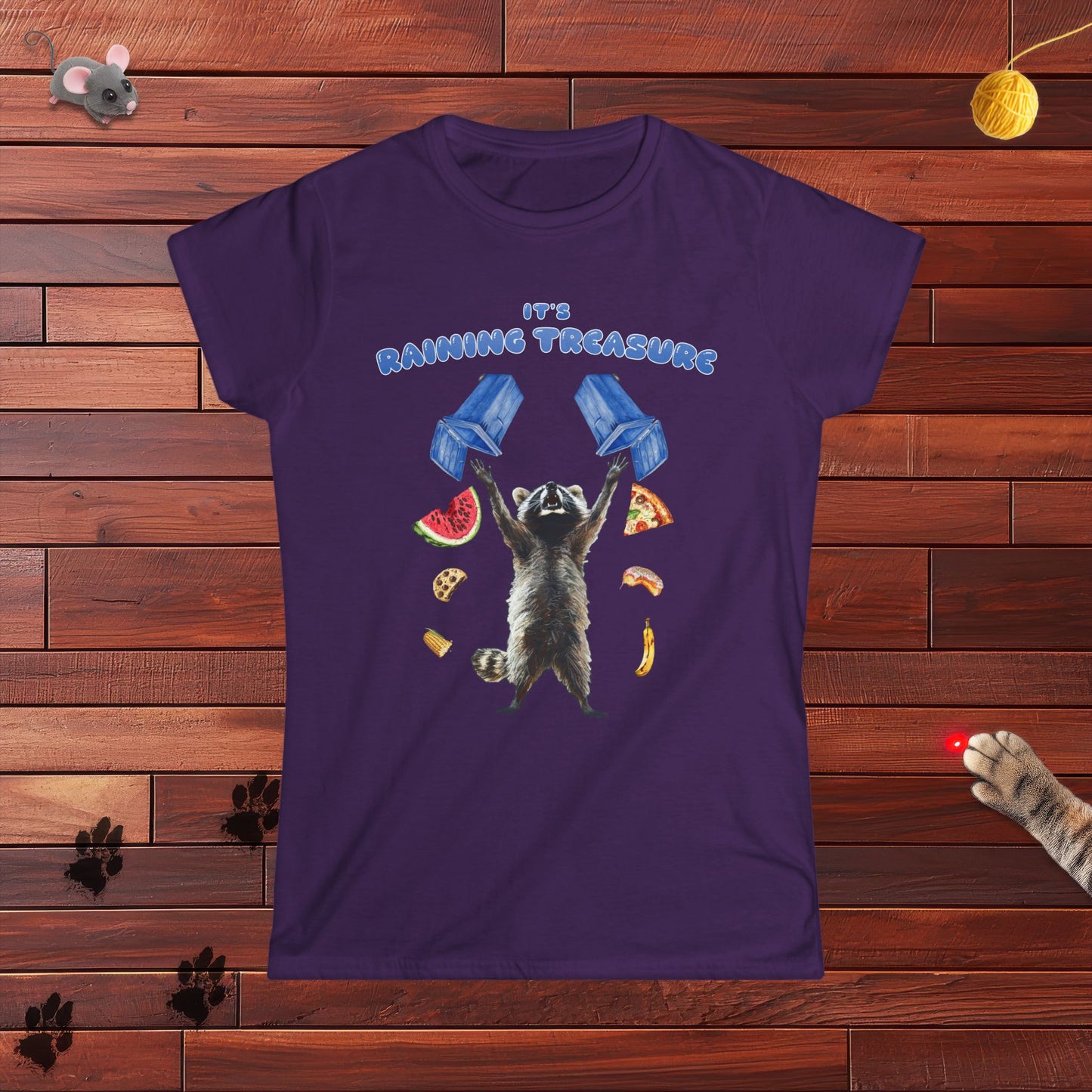 It's Raining Treasure Ladies Tee