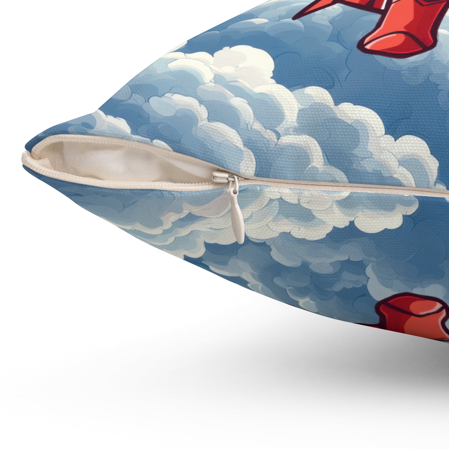 Supercat Throw Pillow