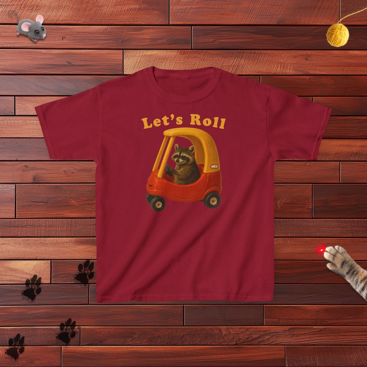 Lets Roll Kids Tee