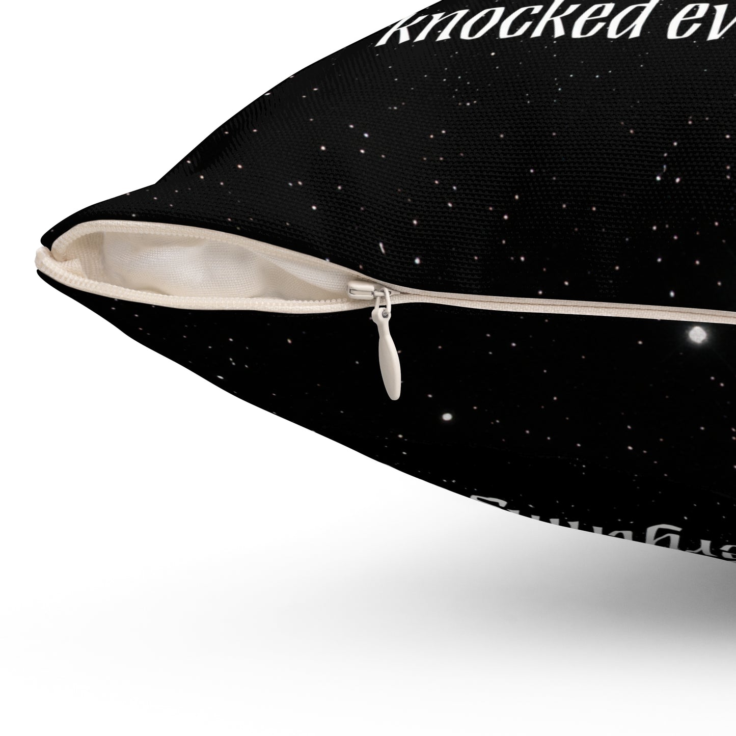 Flat Earth Theory Throw Pillow