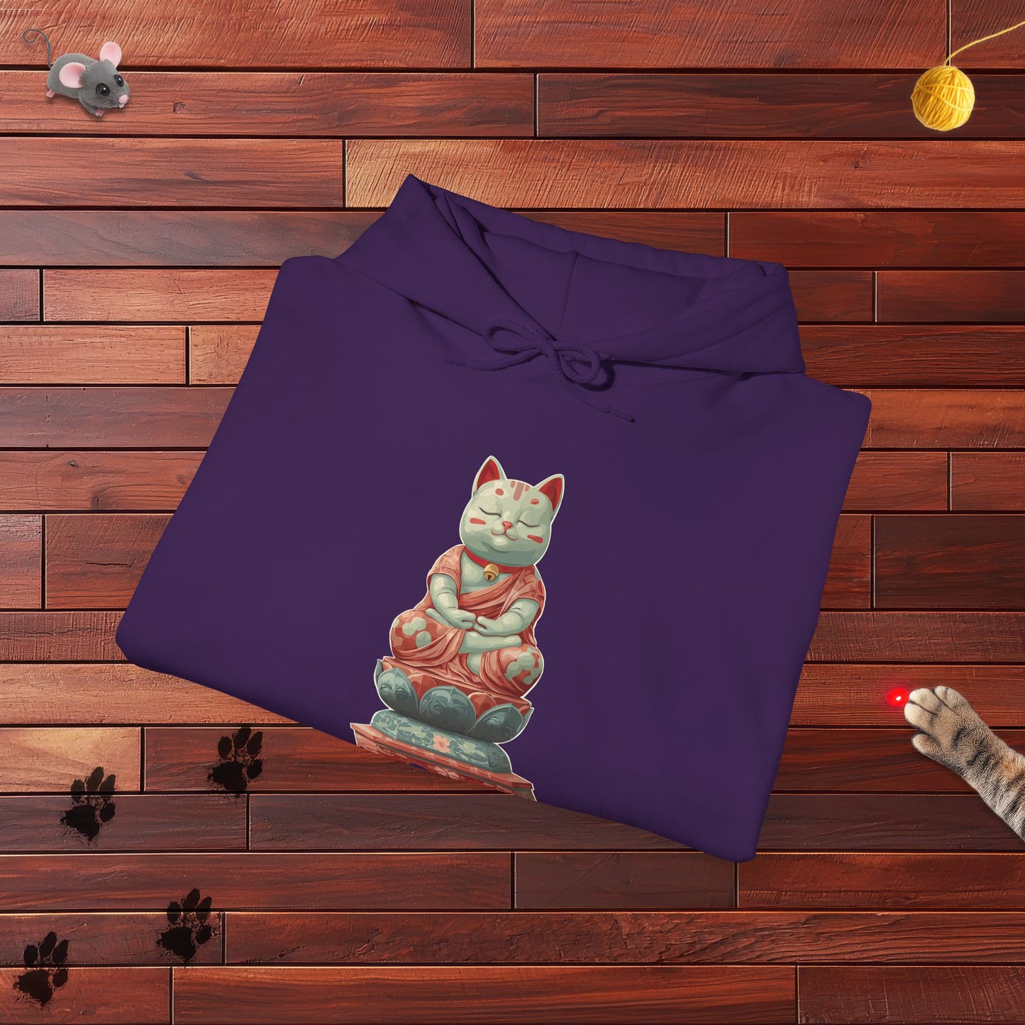 Buddha Kitty Hoodie