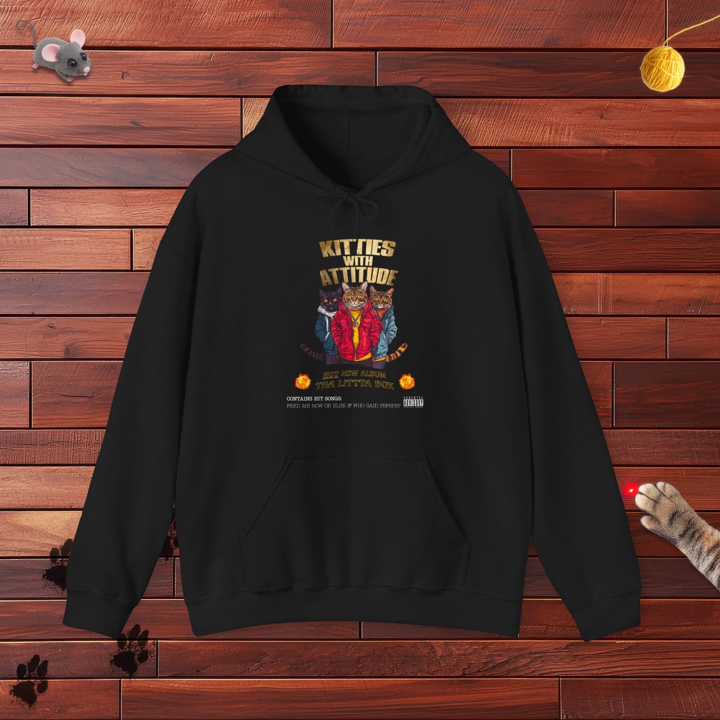 Kitties With Attitude Hoodie