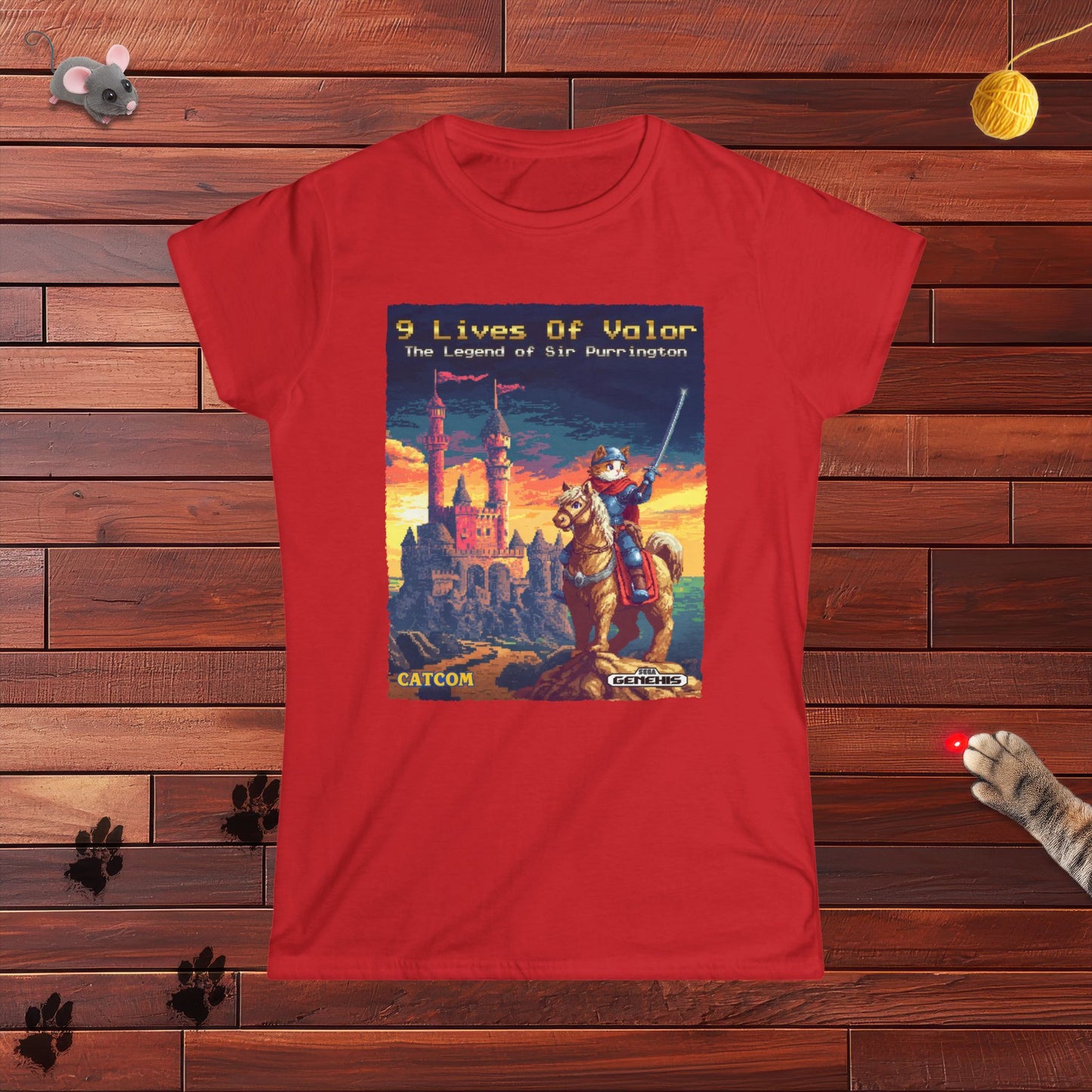9 Lives of Valor Ladies Tee