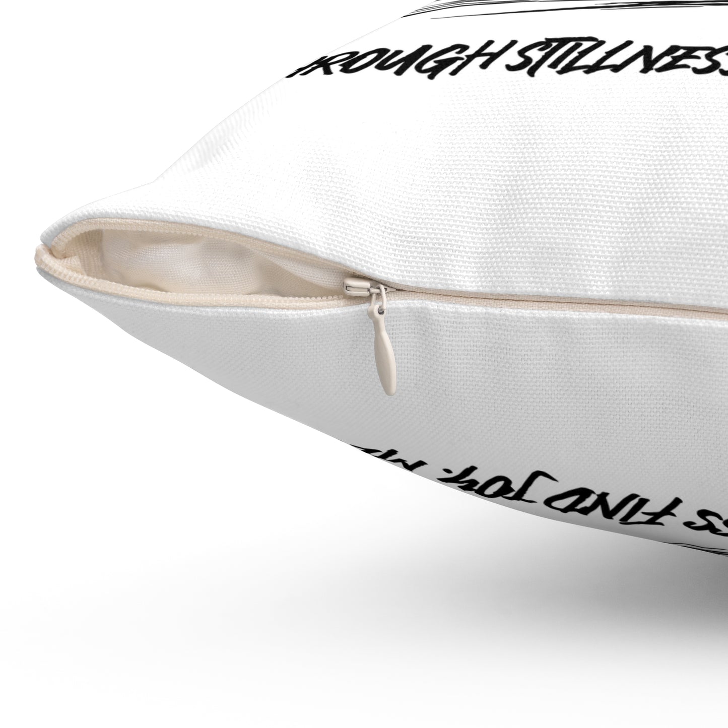 The Tao of Meow Throw Pillow