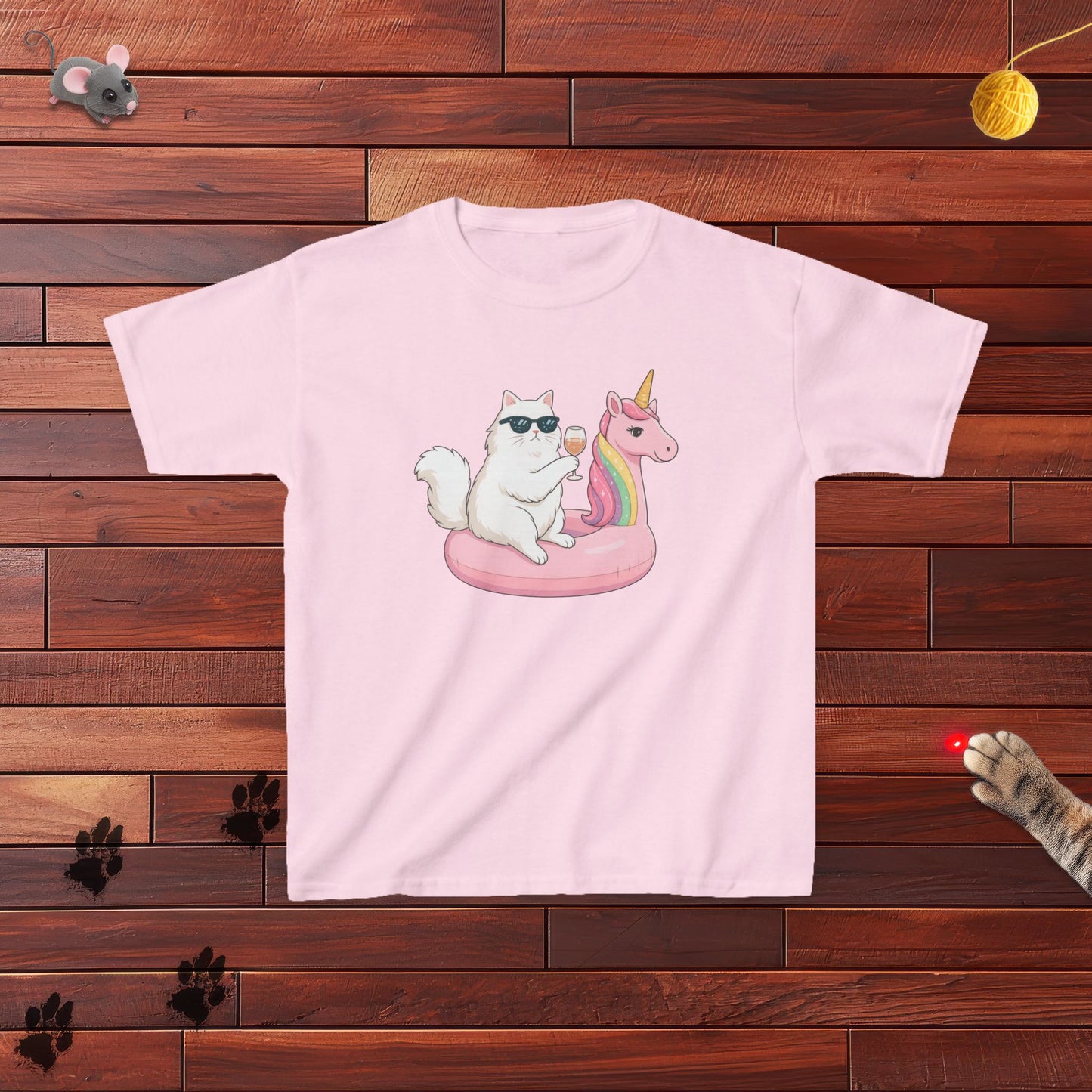 Meowmosa Vibes Kids Tee