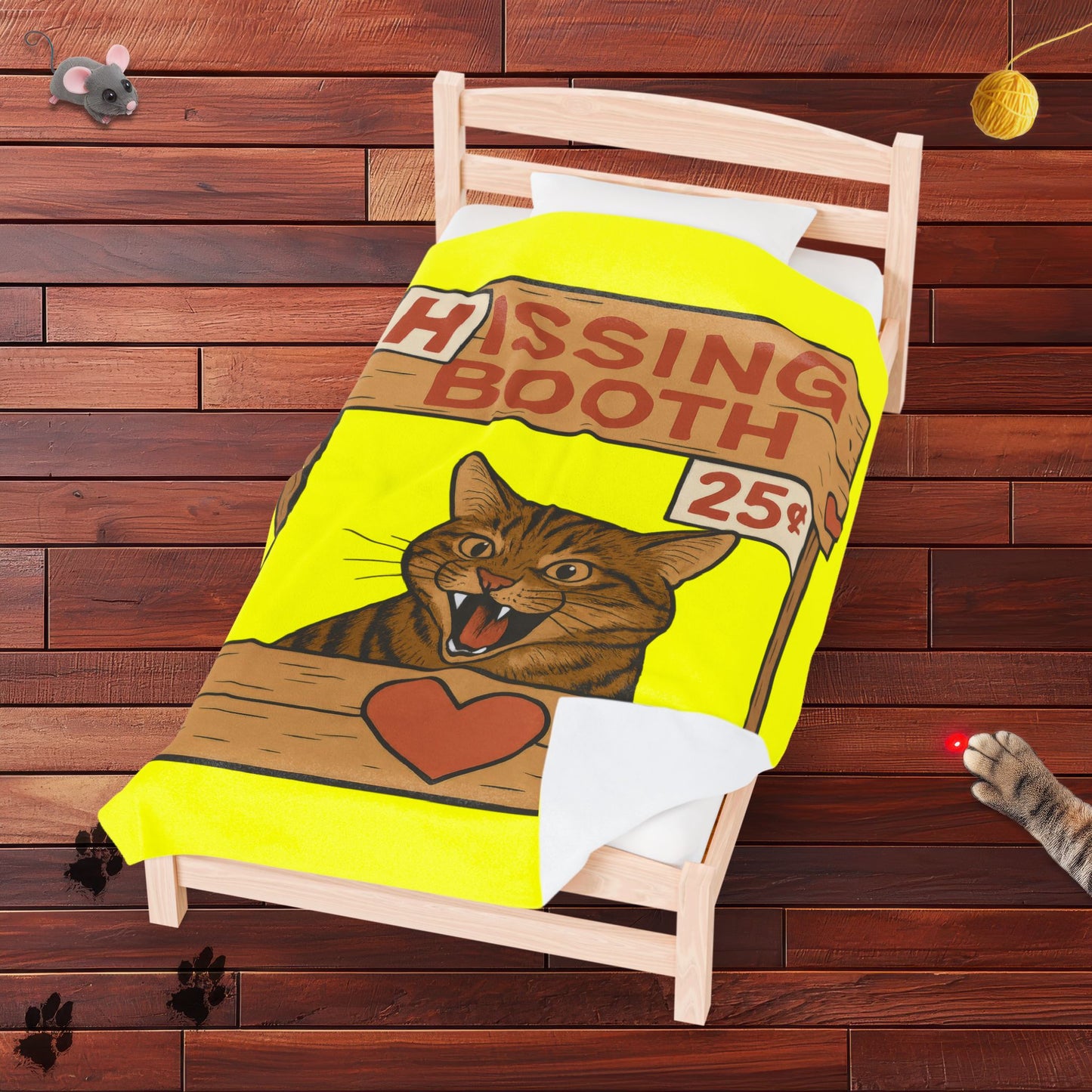 Hissing Booth Velveteen Plush Blanket