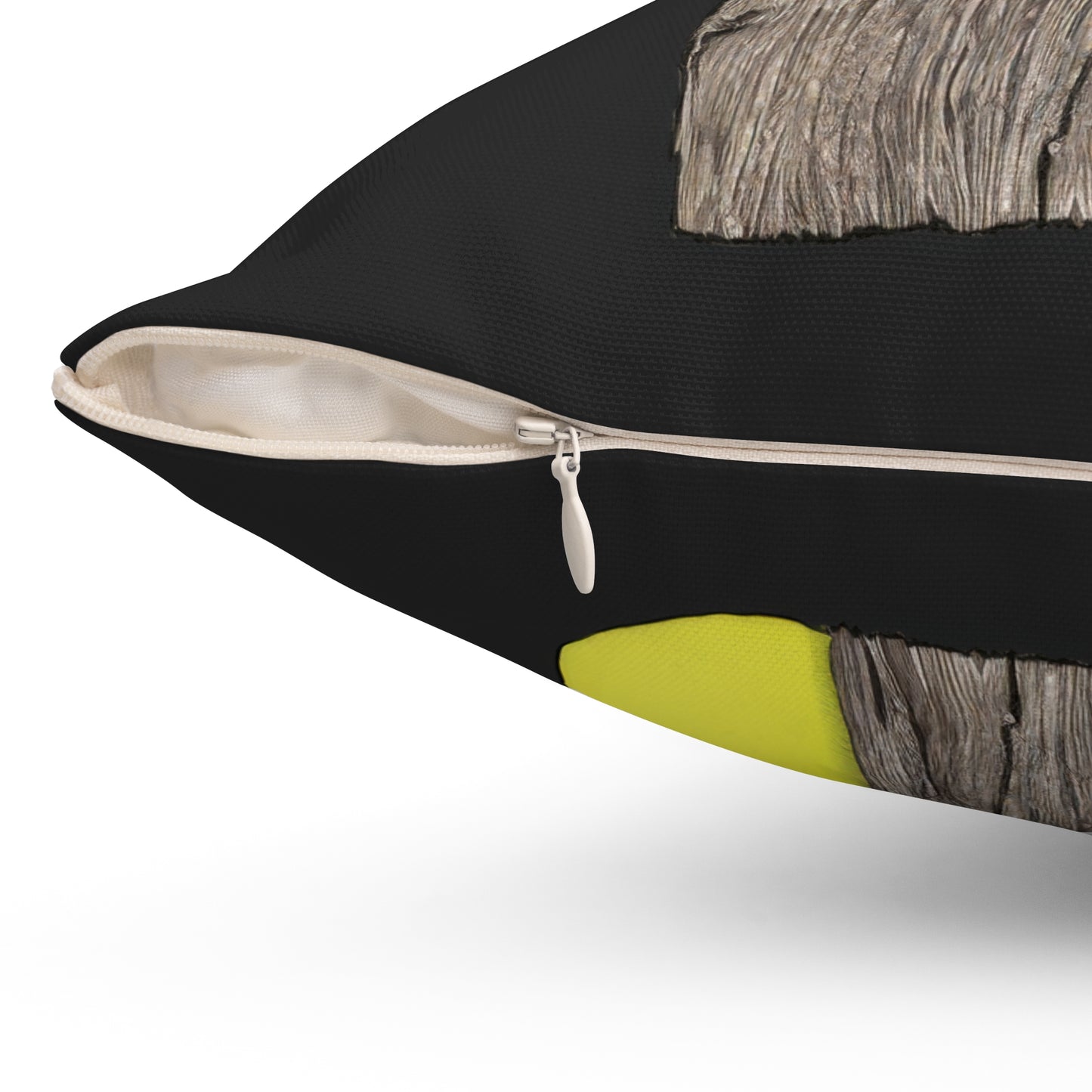 Yellow Jacket Cat Pillow