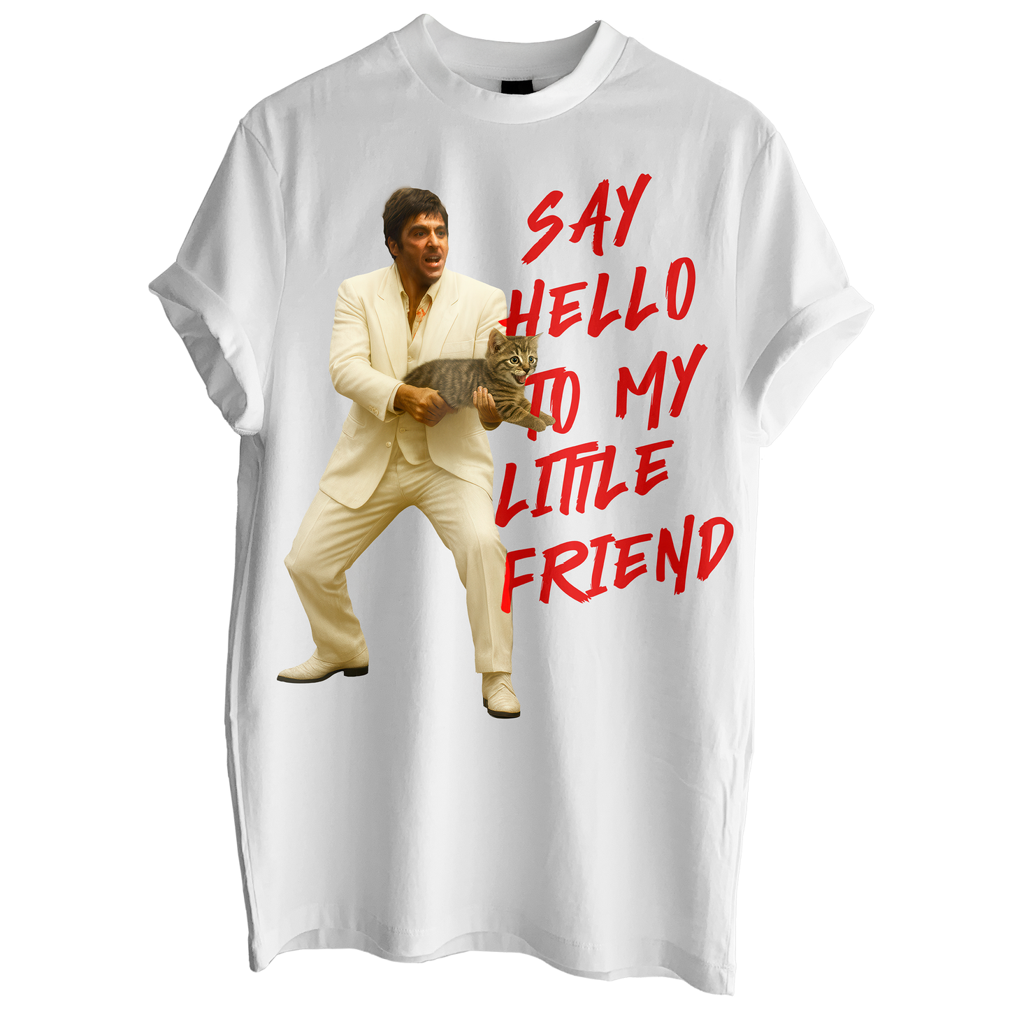 Say Hello To My Little Friend Tee