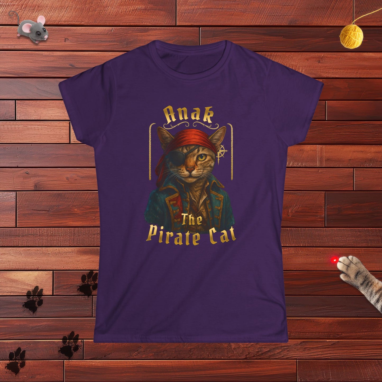 Anak The Pirate Cat Ladies Tee