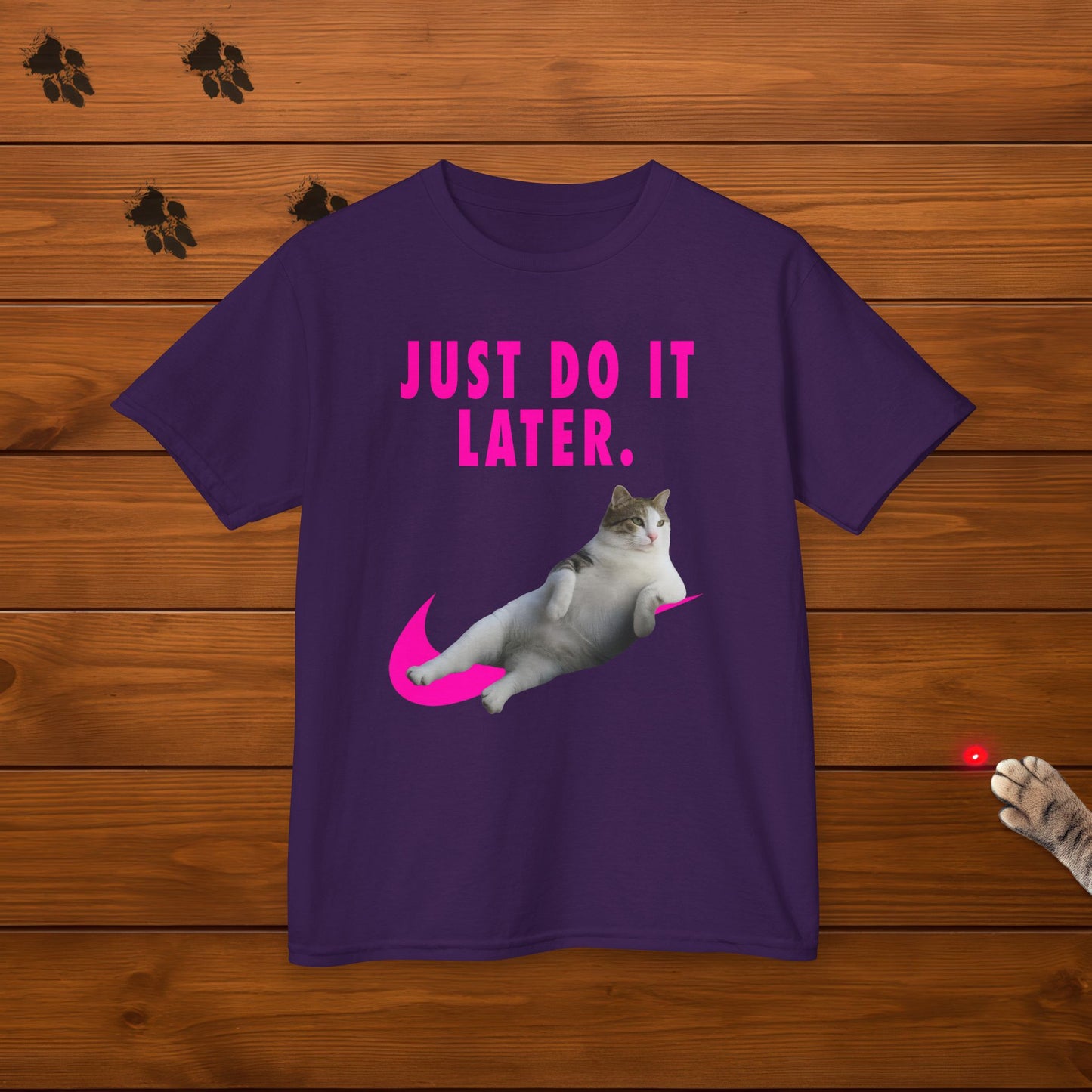 Just Do It Later Kids Tee