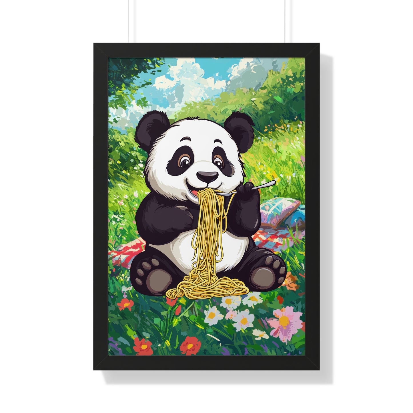 Panda Framed Wall Art