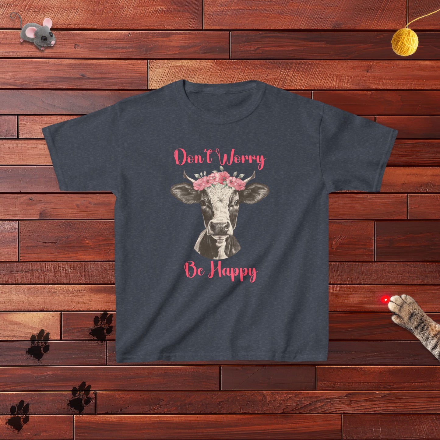 Don't Worry Be Happy Kids Tee