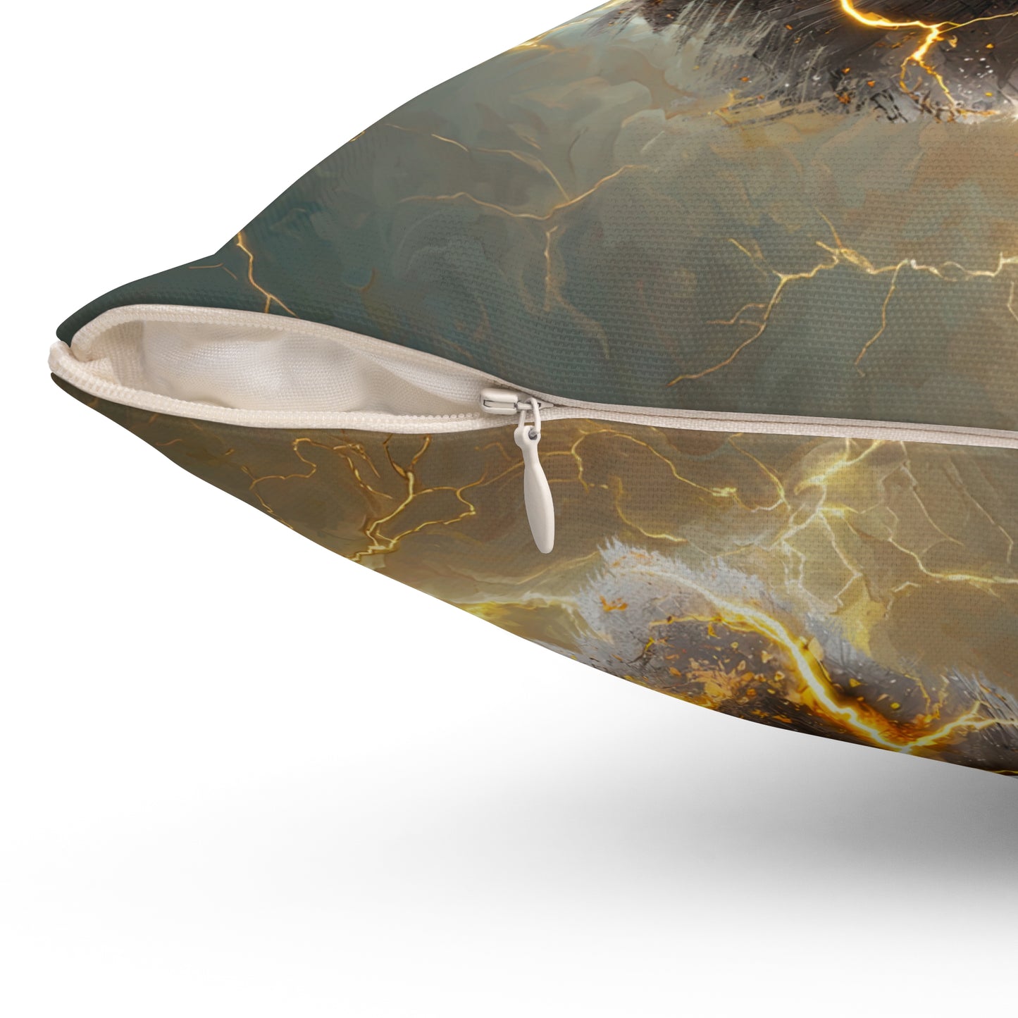 I Am The Storm Throw Pillow