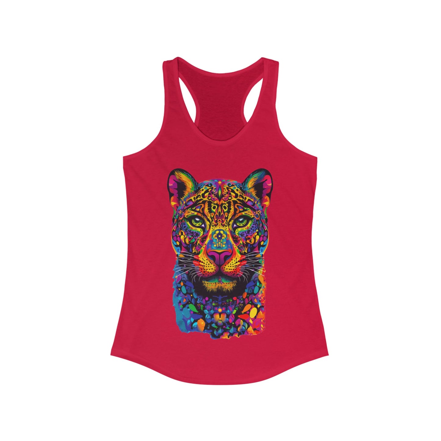 Dia De Muertos Panther Ladies Tank