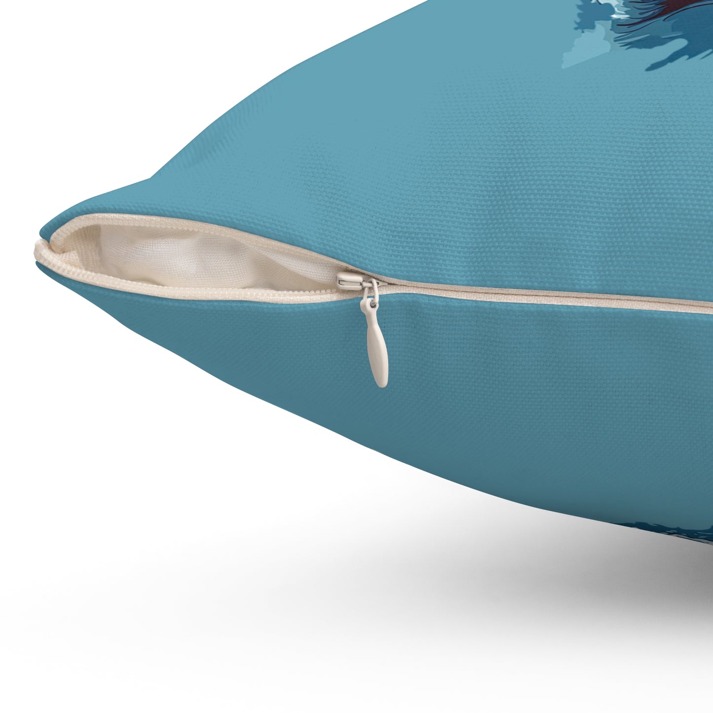 Shark Surfing Throw Pillow