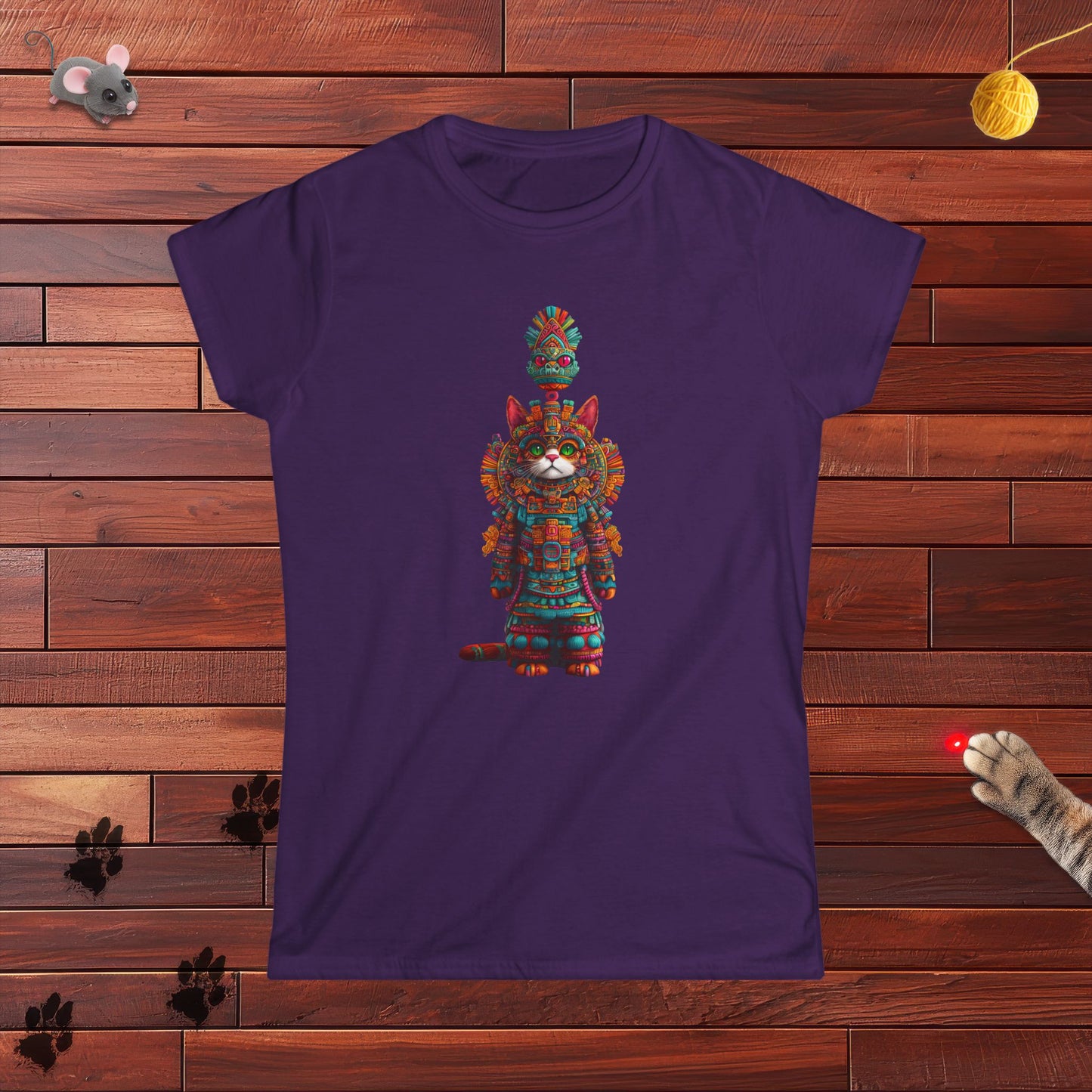 Azteca Gatito Ladies Tee