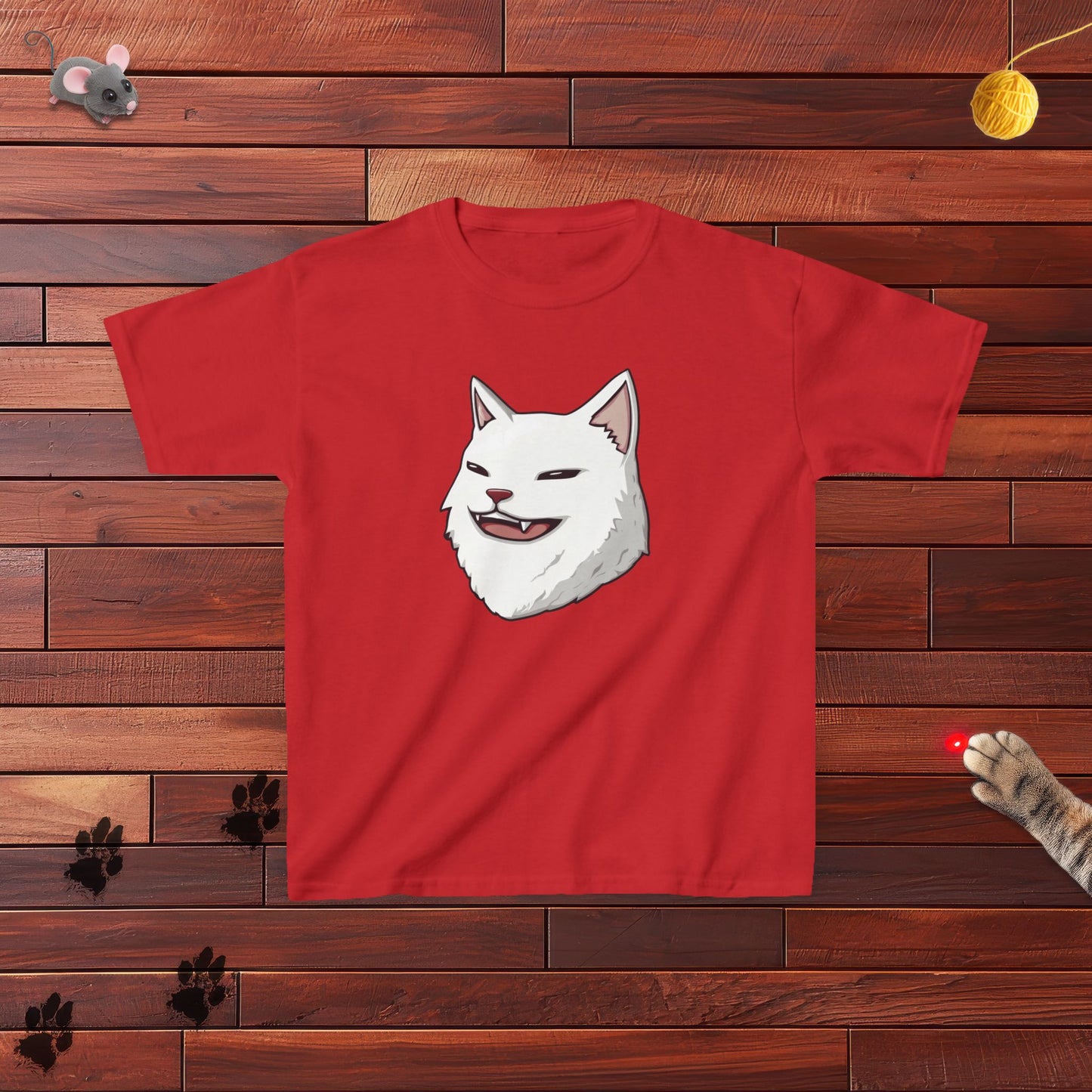 Trolling Cat Kids Tee