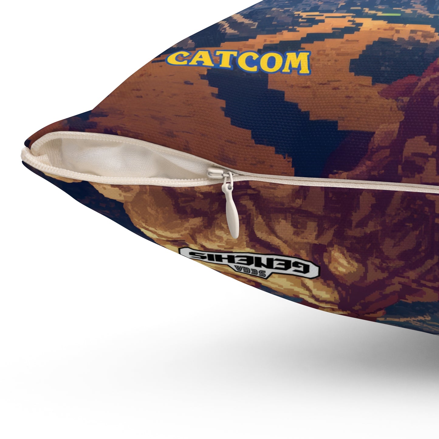 9 Lives of Valor Throw Pillow