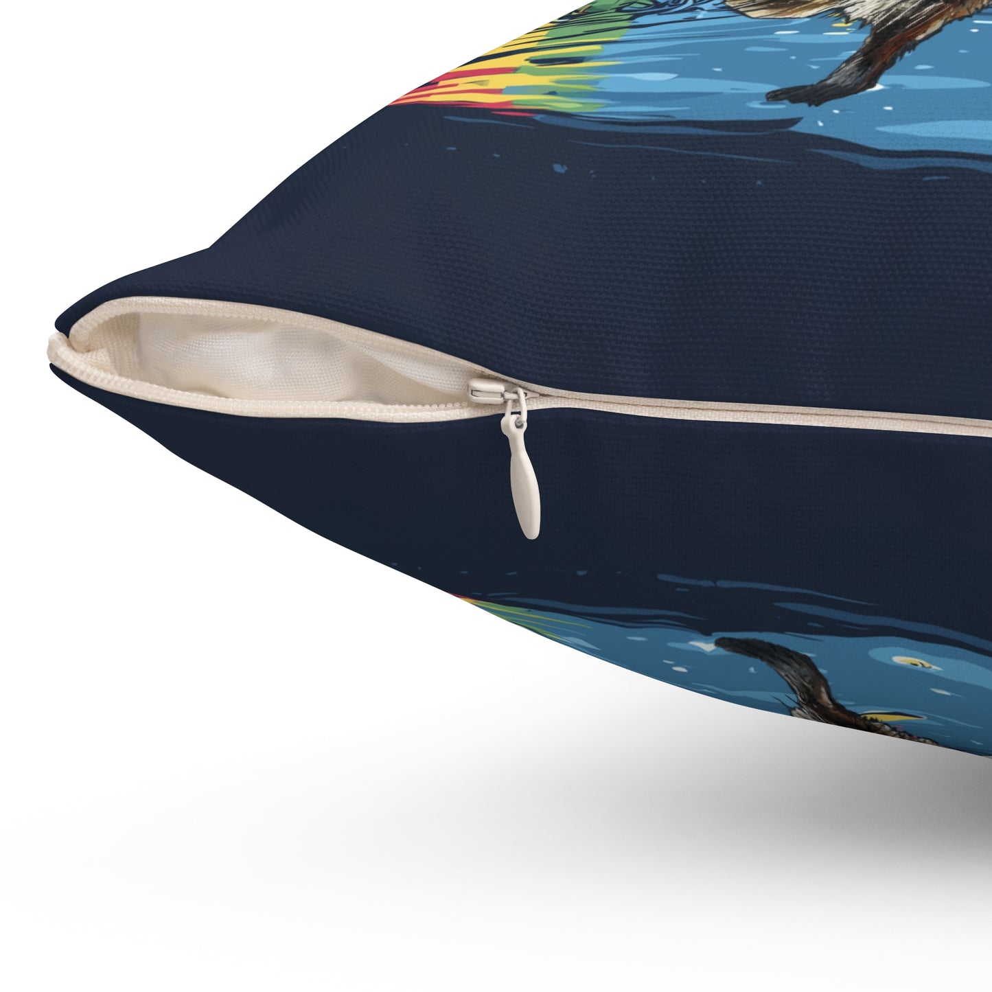 It's Raining Treasure Throw Pillow