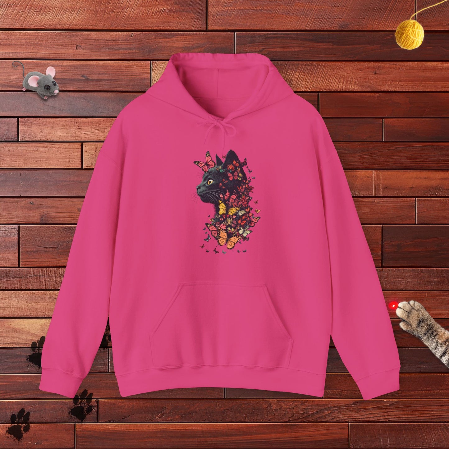 Butterfly Kitty Hoodie