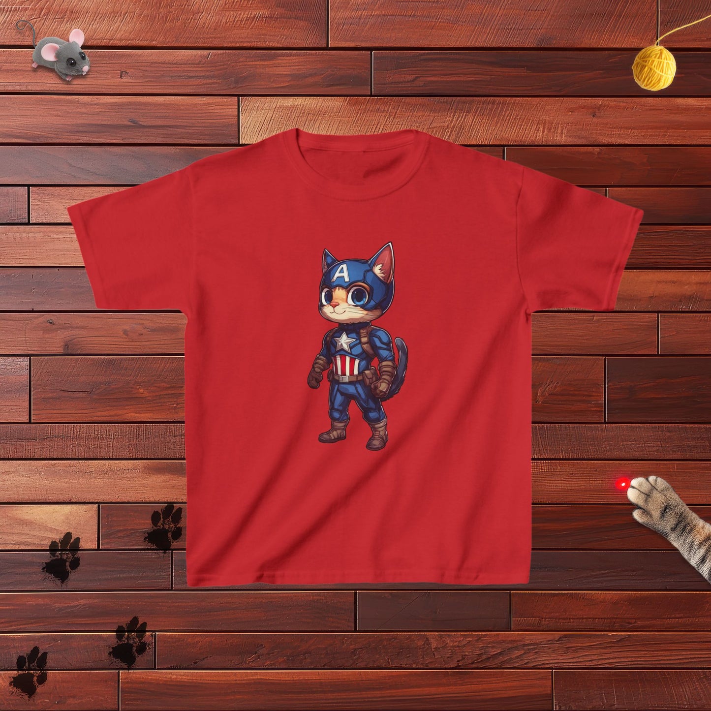 Captain Americat Kids Tee
