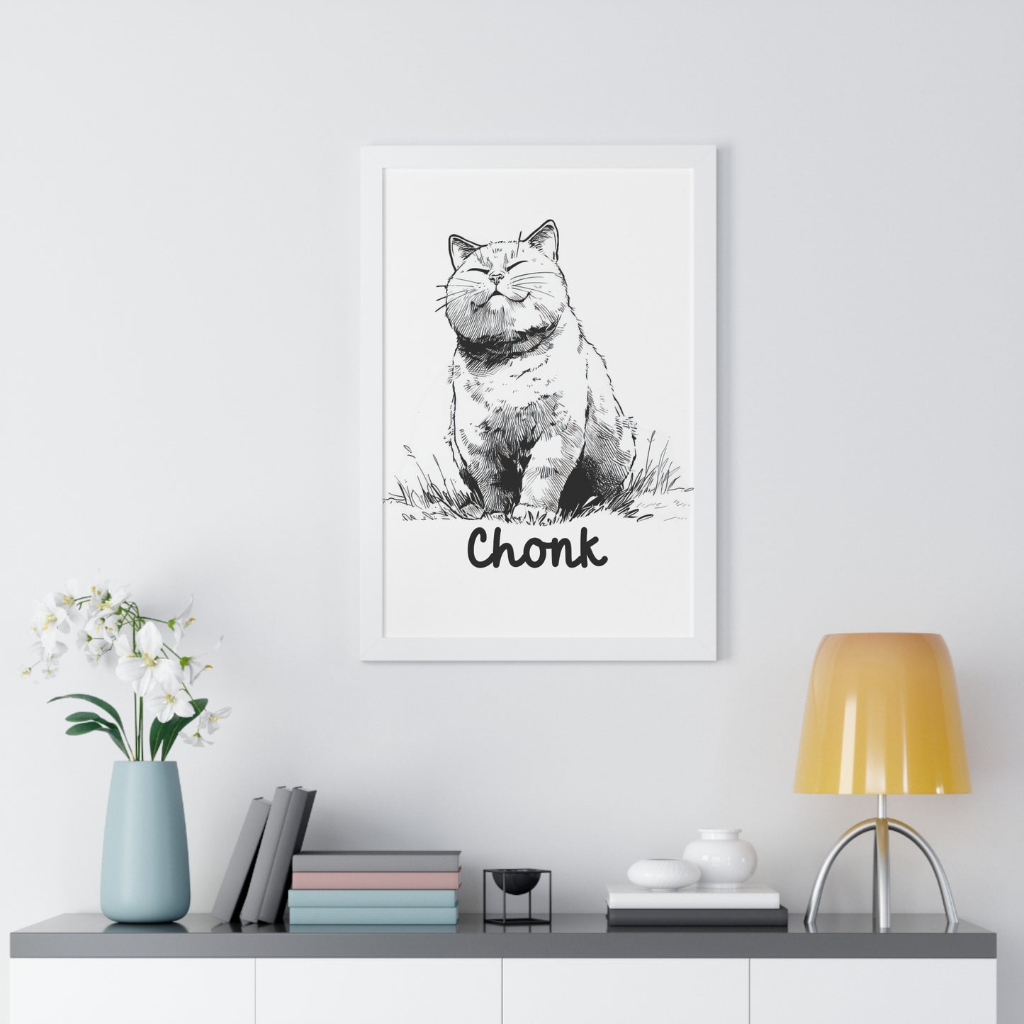 Chonk Framed Wall Art