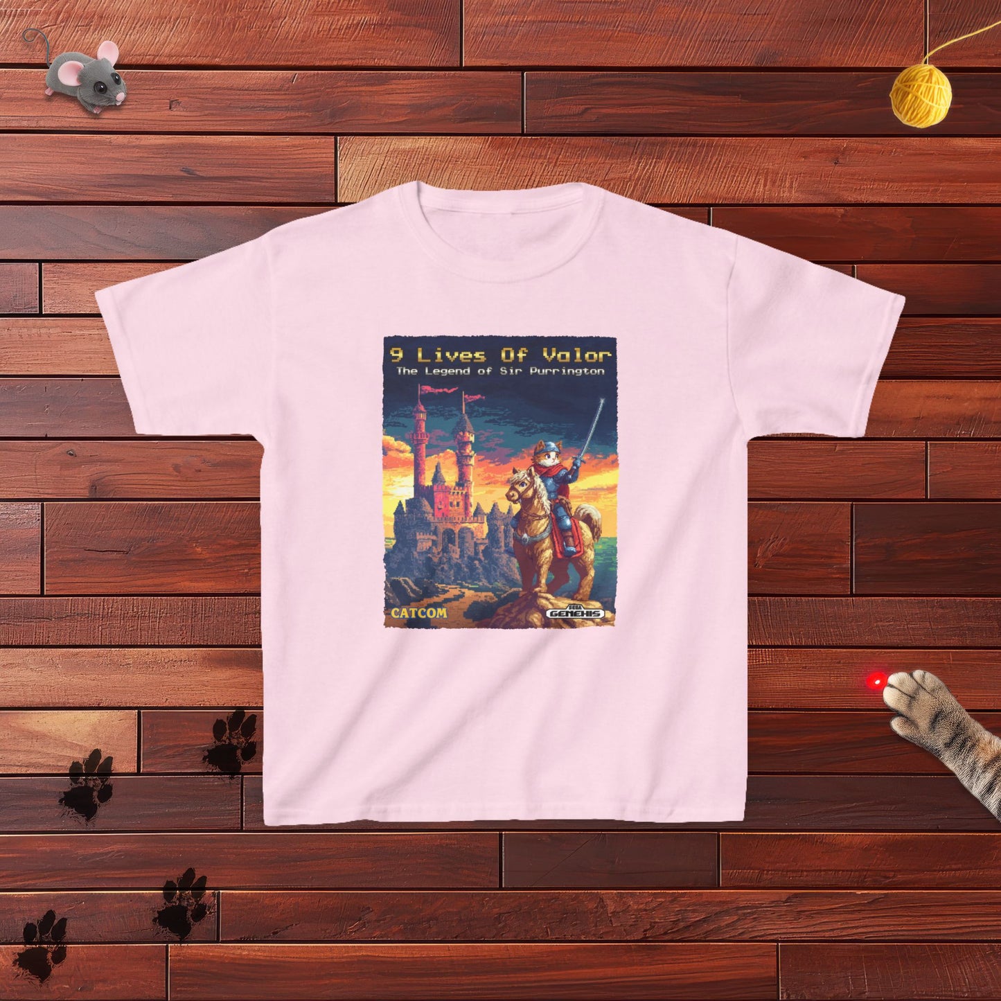 9 Lives of Valor Kids Tee