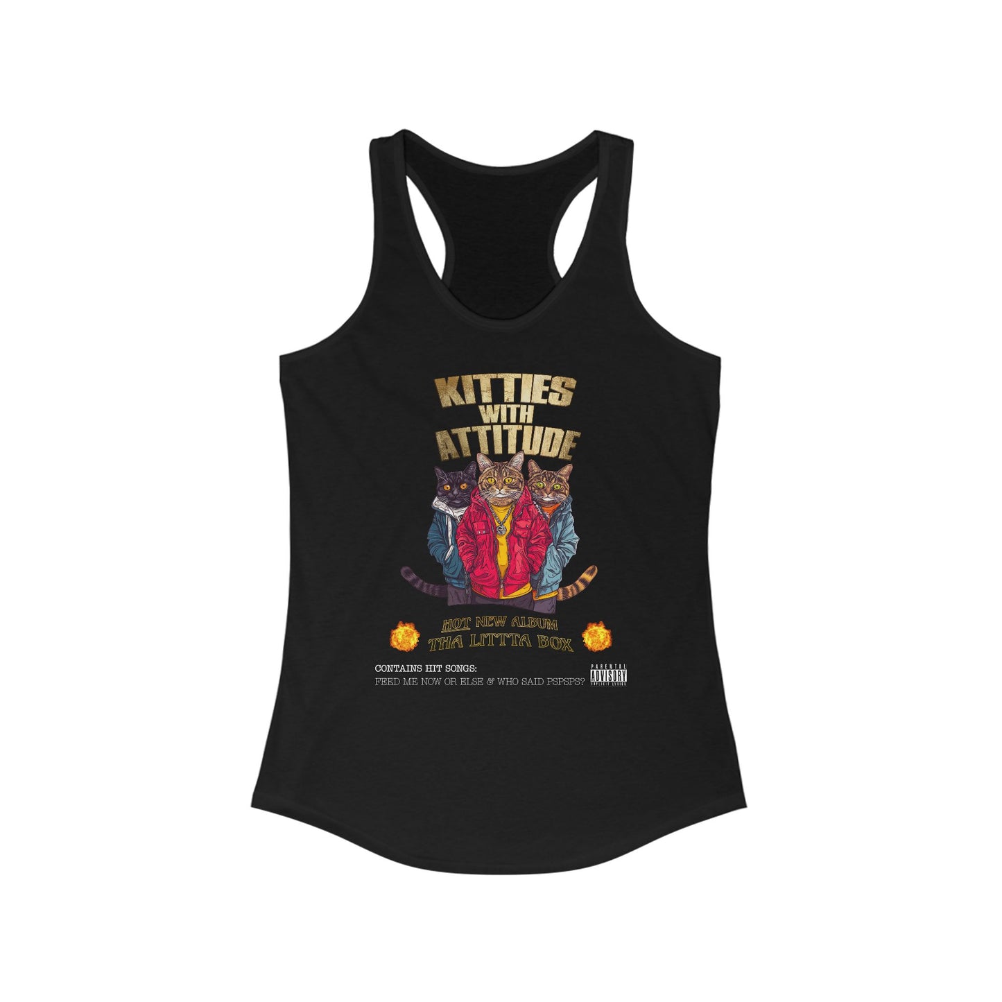Kitties With Attitude Ladies Tank