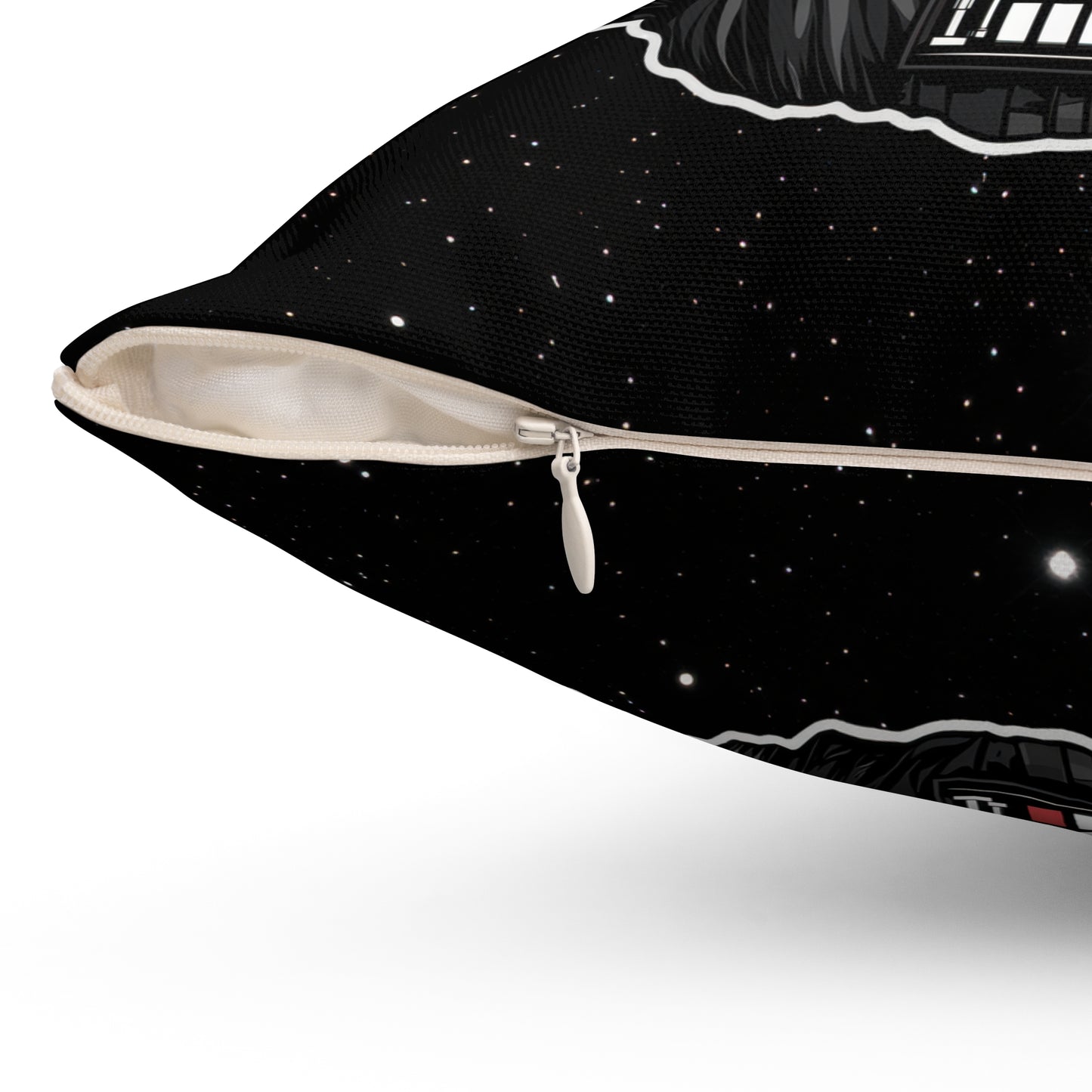 Darth Purrder Throw Pillow