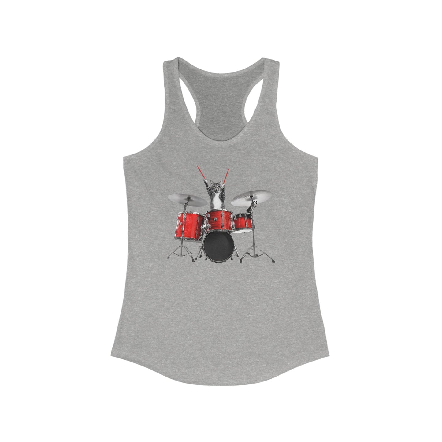 The Cutest Drummer Ladies Tank