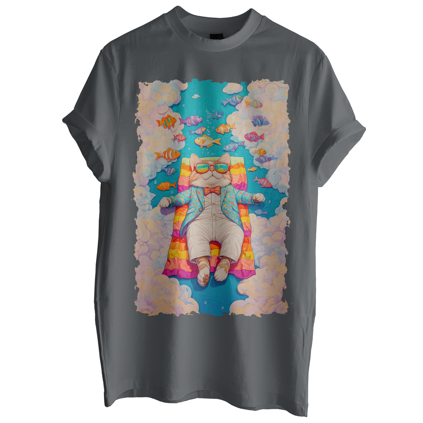 Chillaxing on Catnip Tee