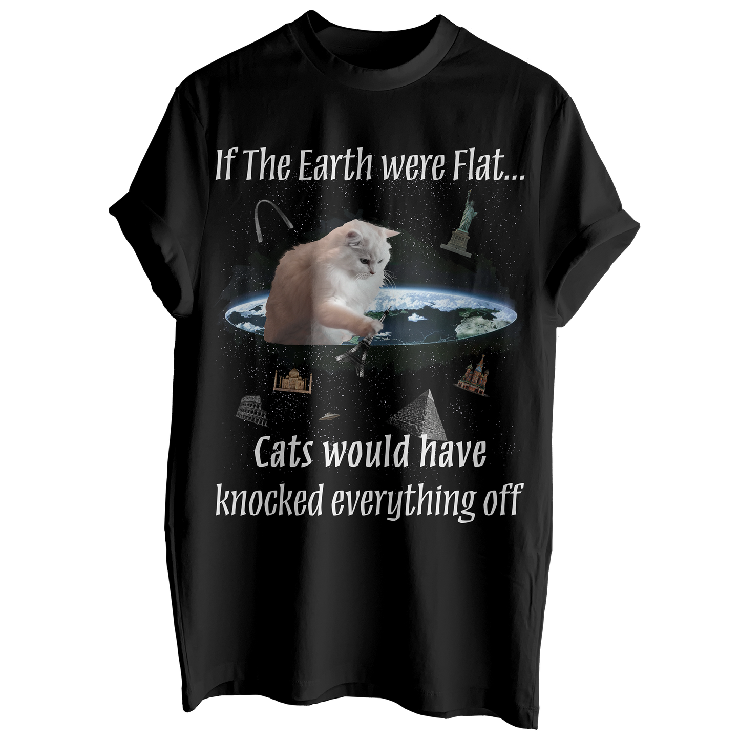 Flat Earth Theory Tee