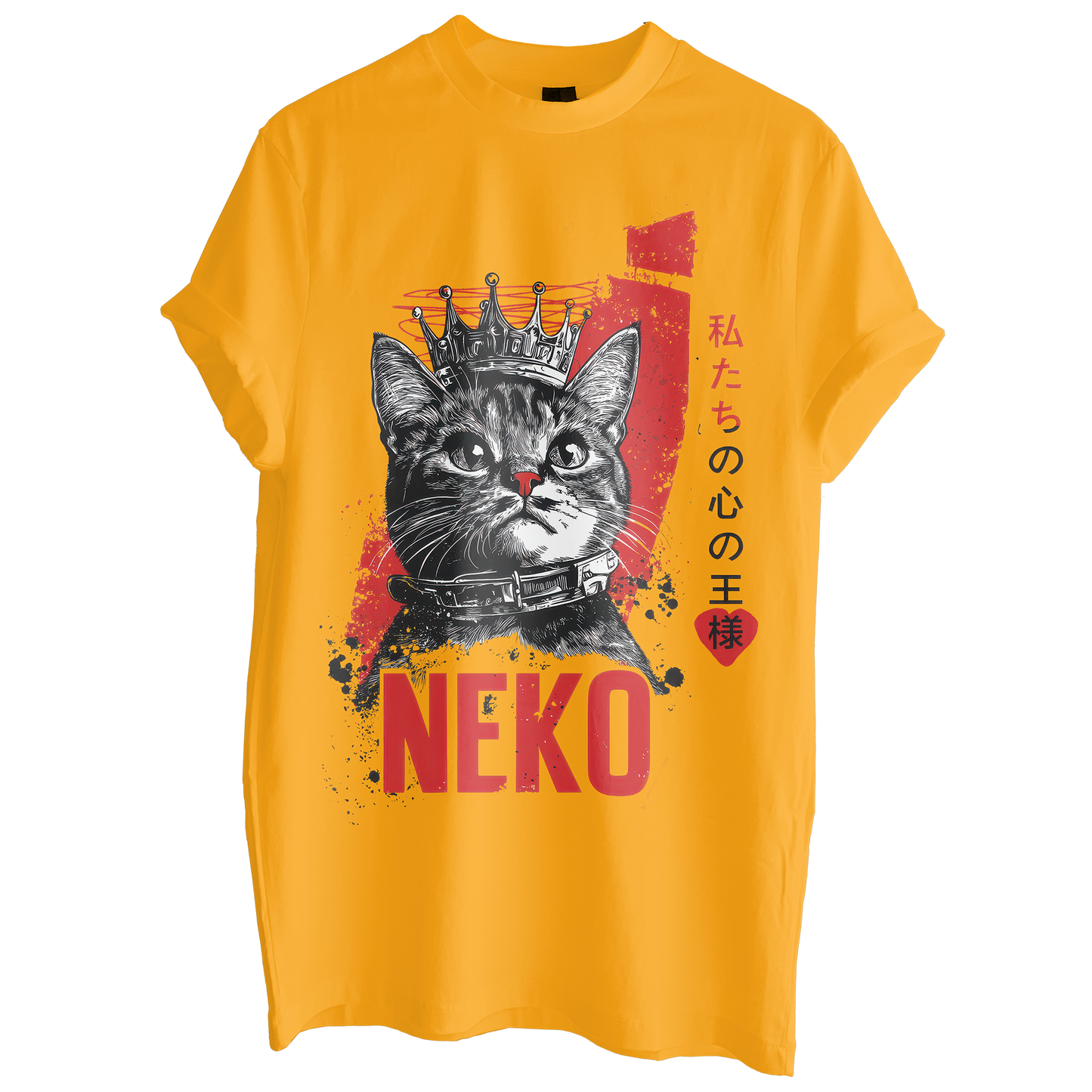 Neko King Of Our Hearts Tee