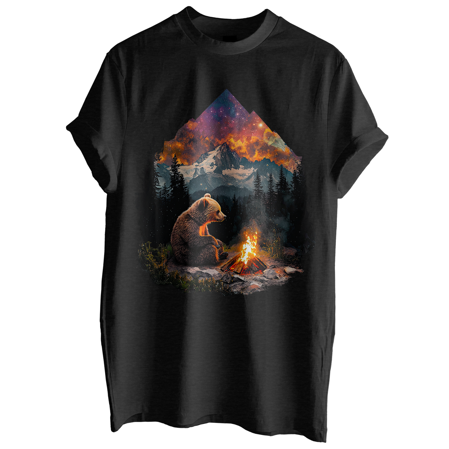 Camping Bear Tee