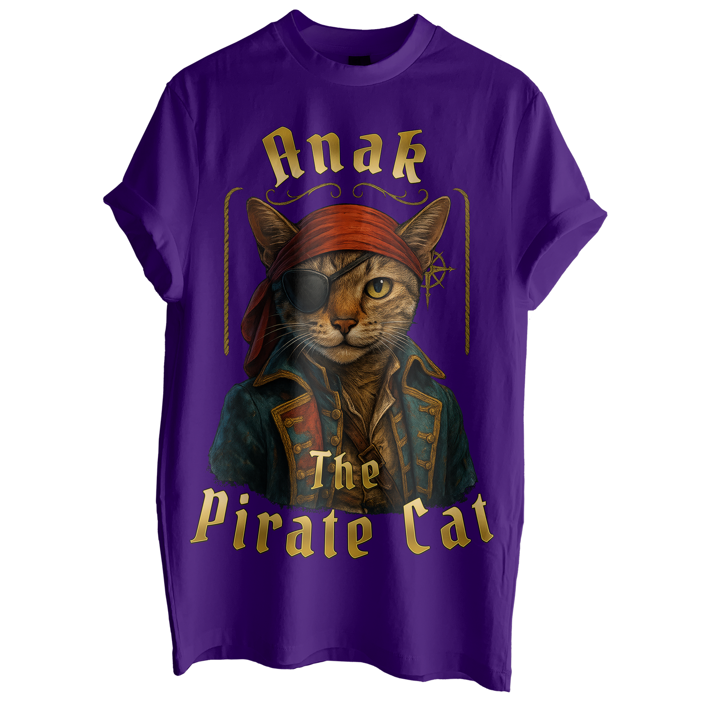 Anak The Pirate Cat Tee