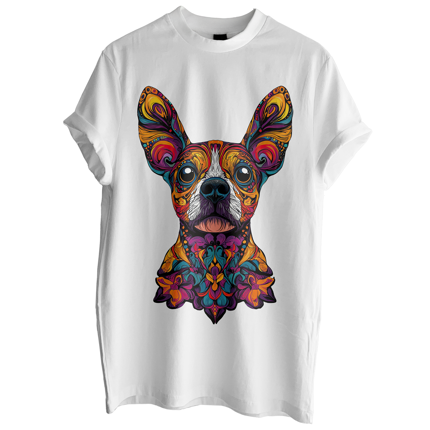 Dia De Muertos Frenchie Tee