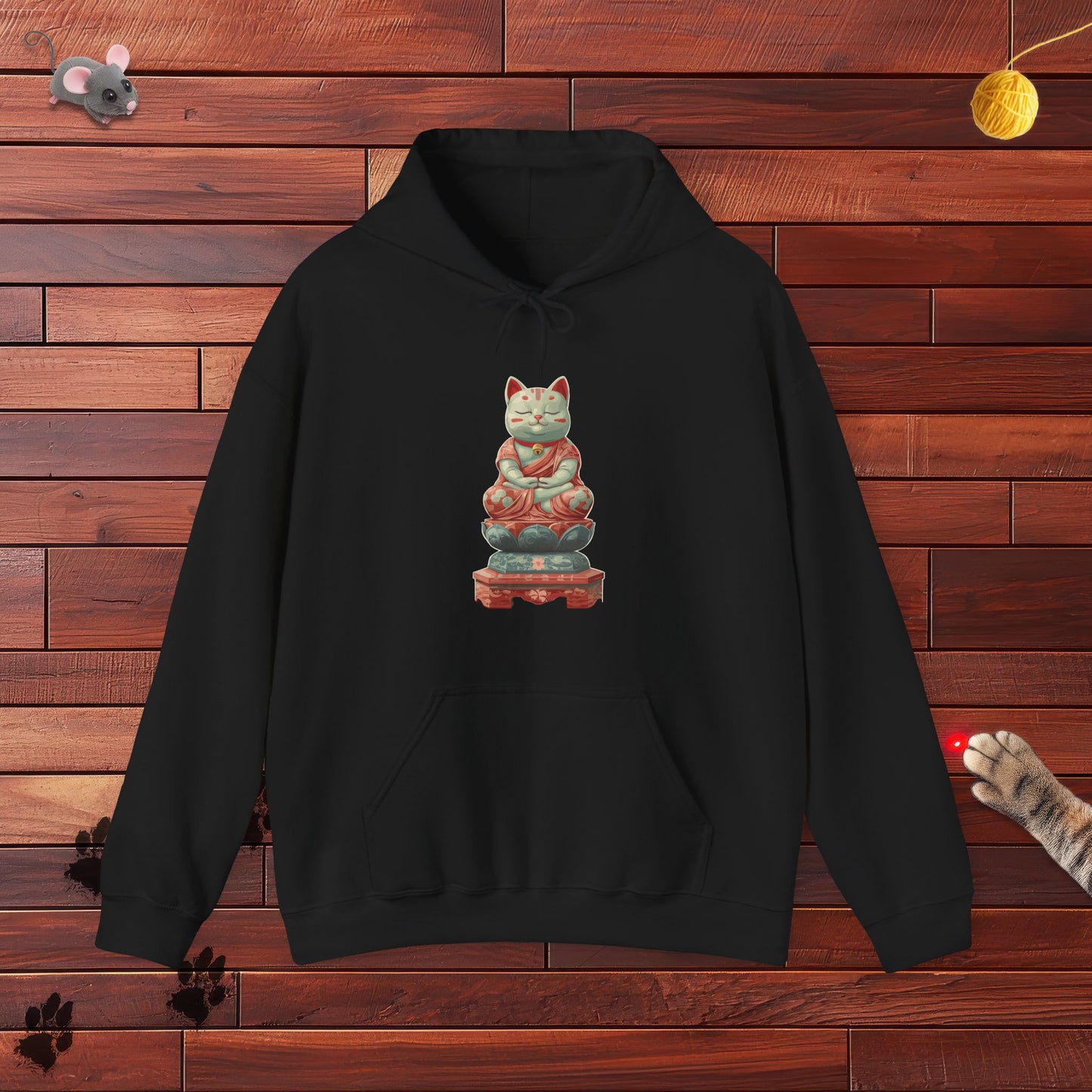 Buddha Kitty Hoodie