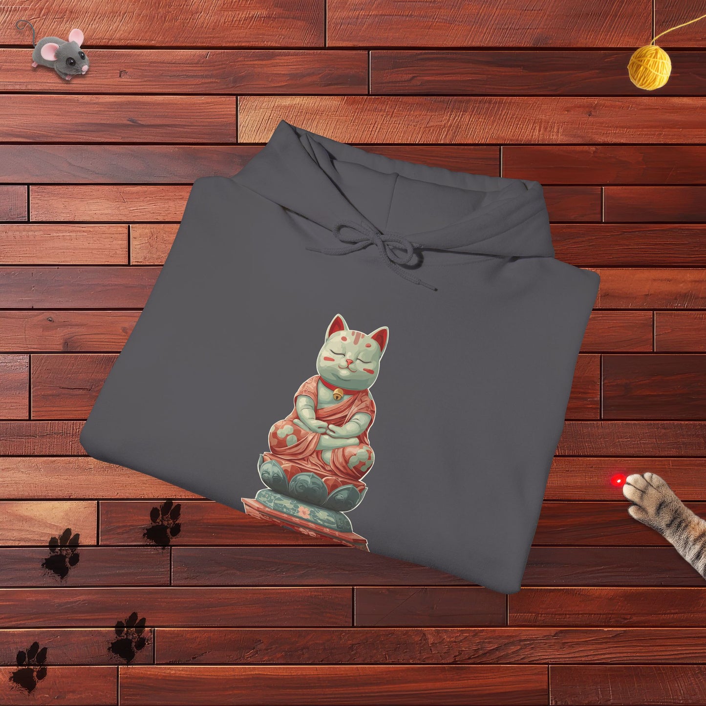 Buddha Kitty Hoodie