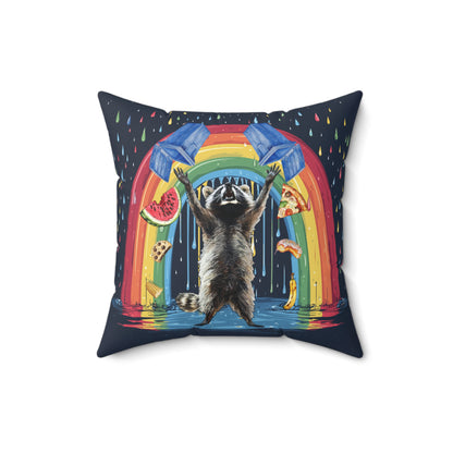 It's Raining Treasure Throw Pillow