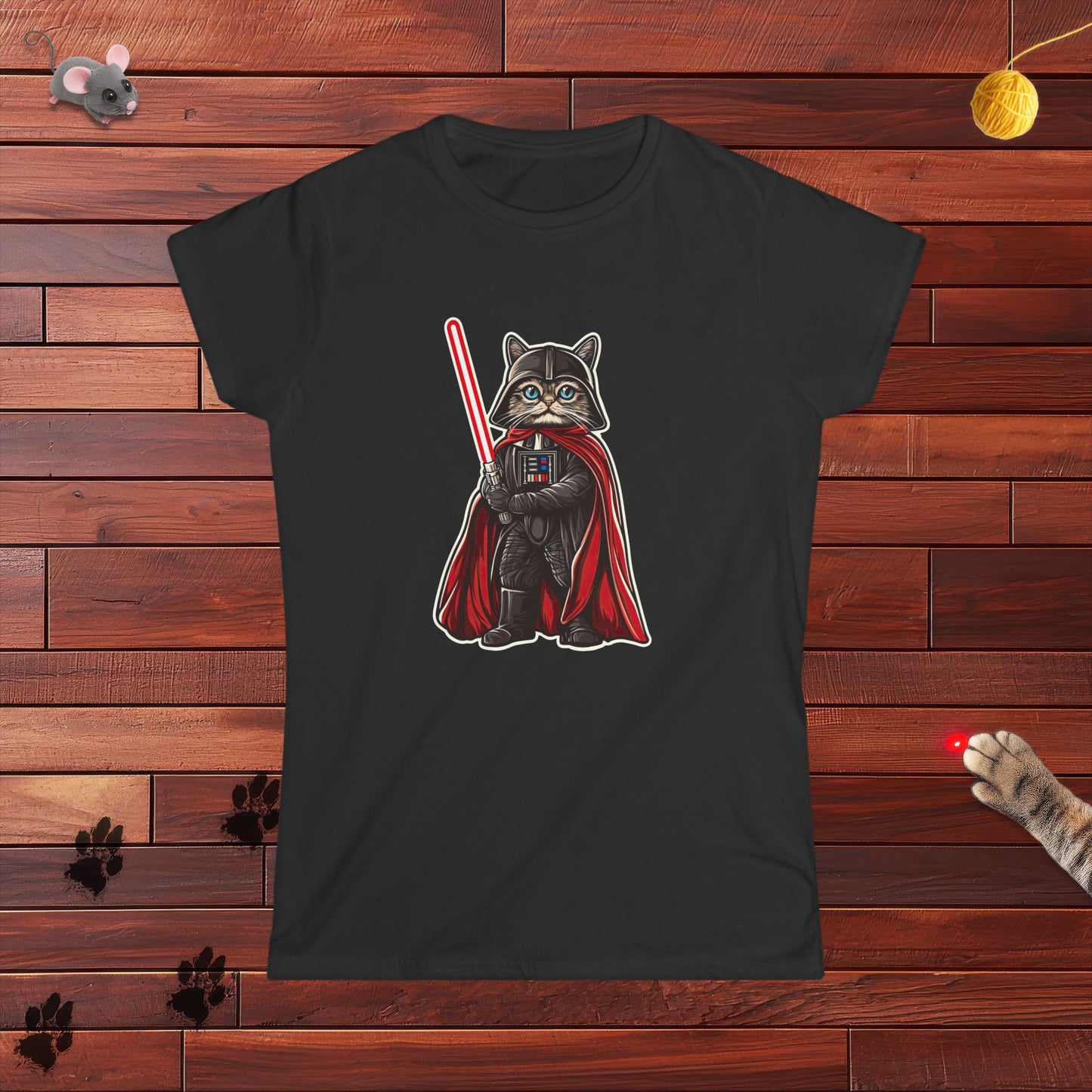 Darth Pawder Ladies Tee