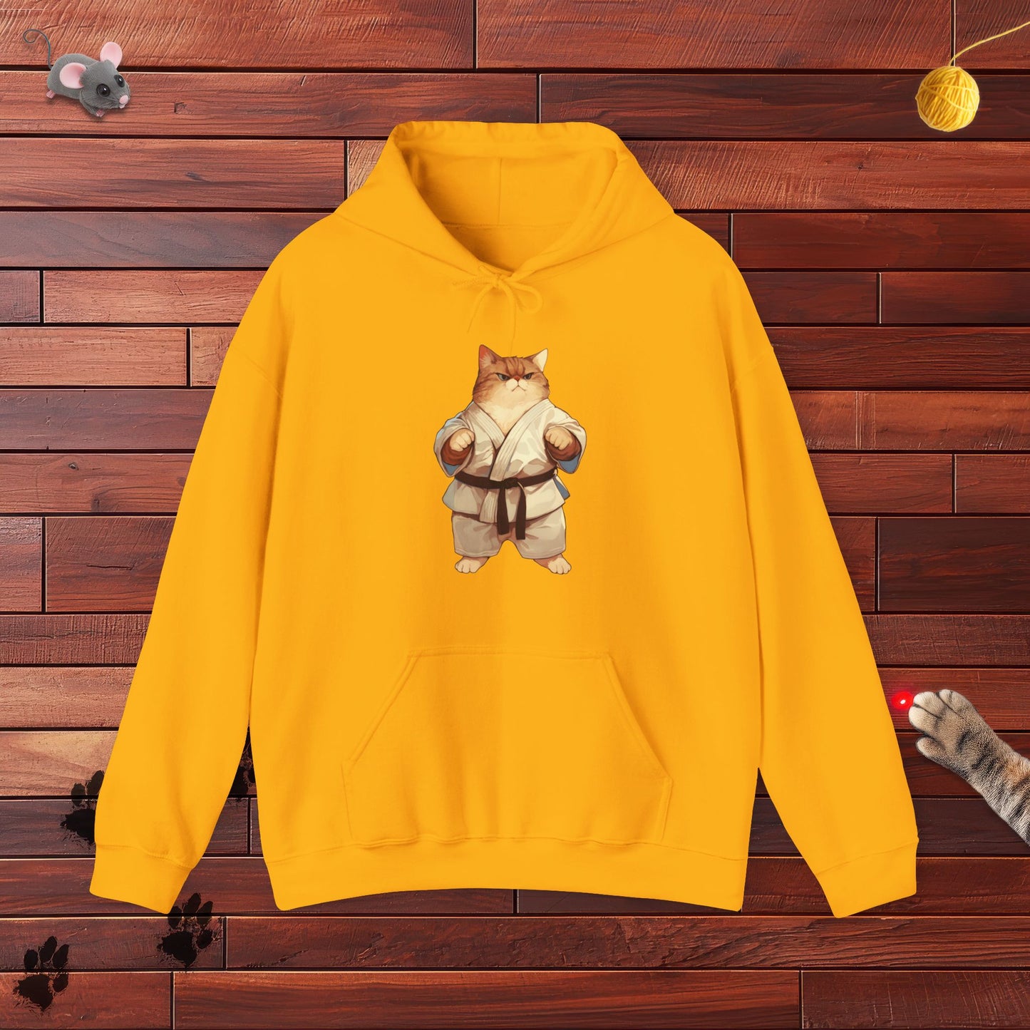 The Karate Kitty Hoodie