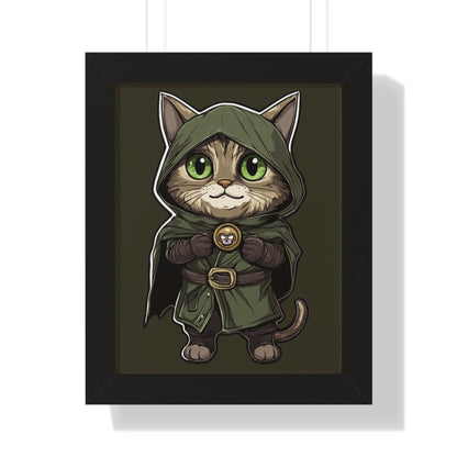 Dr. Doomcat Framed Wall Art