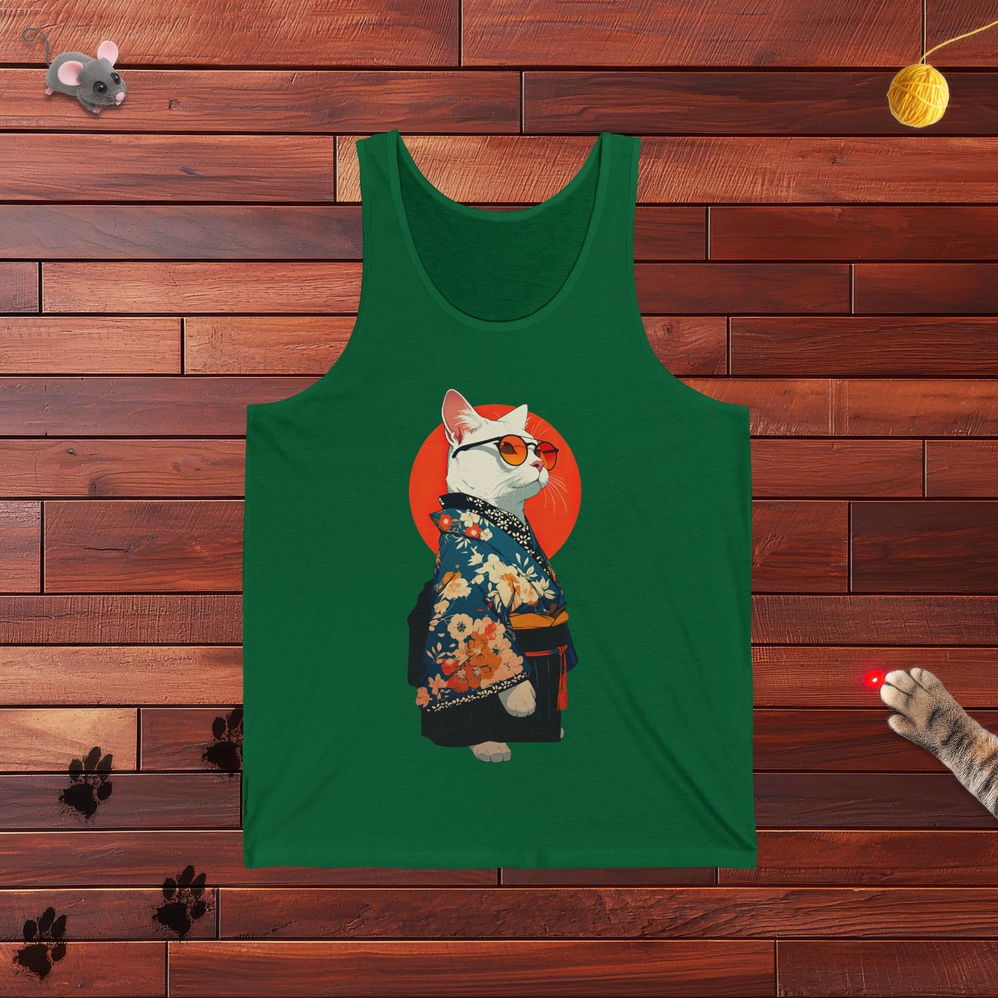 Kimono Kitty Tank
