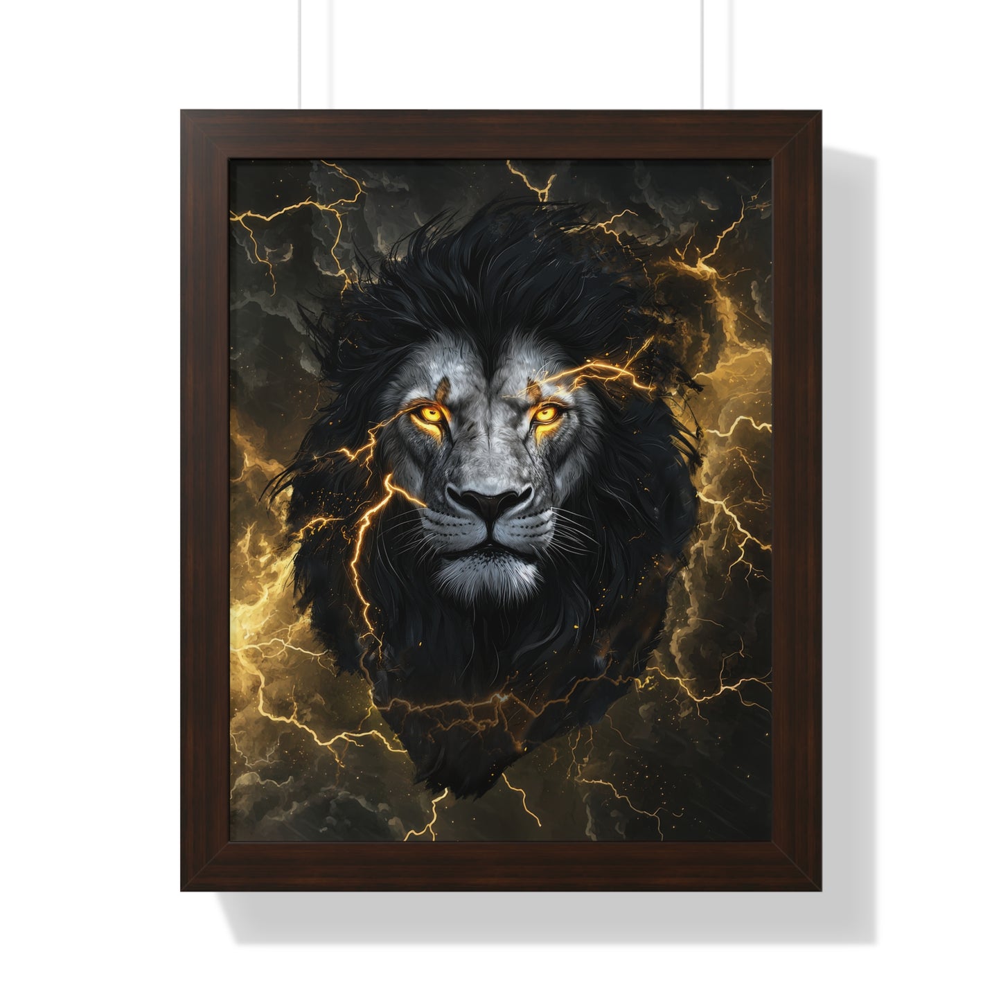Big Cat Energy Framed Wall Art