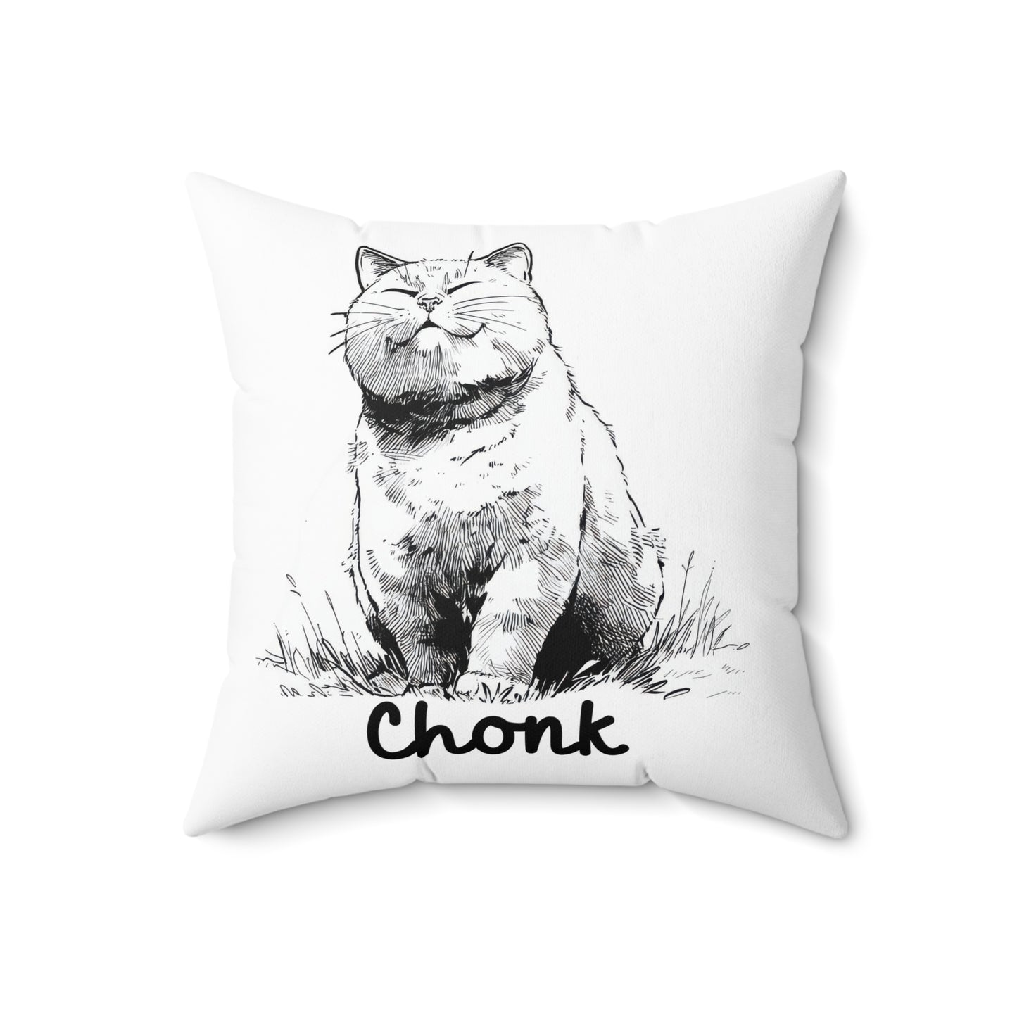 Chonk Throw Pillow
