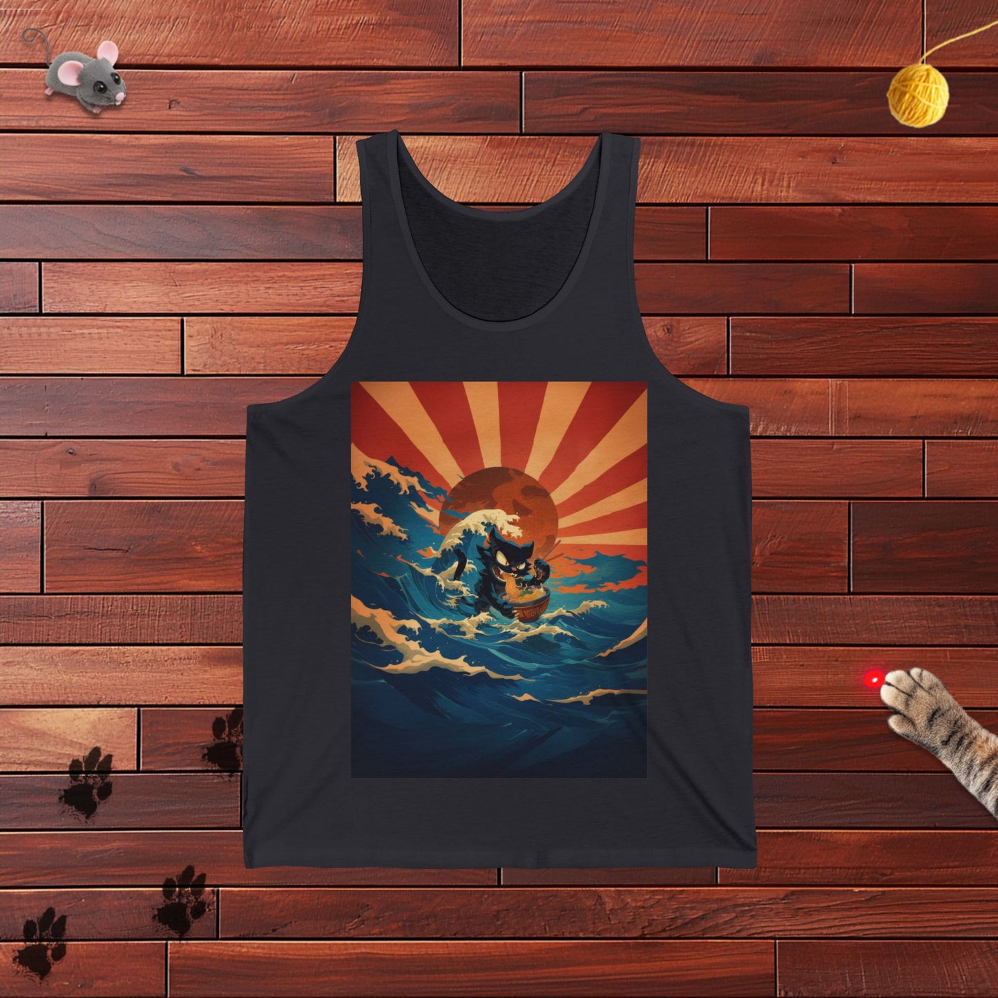 Ramen Kitty Mens Tank