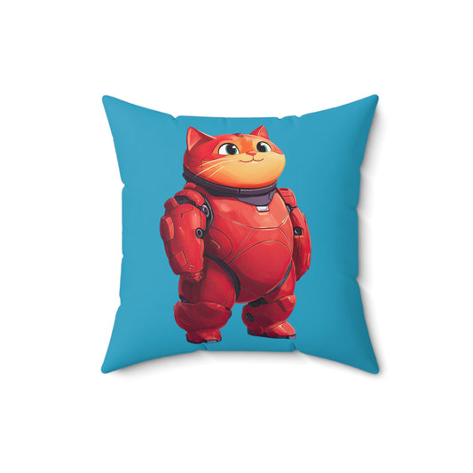 Big Kitty 6 Throw Pillow