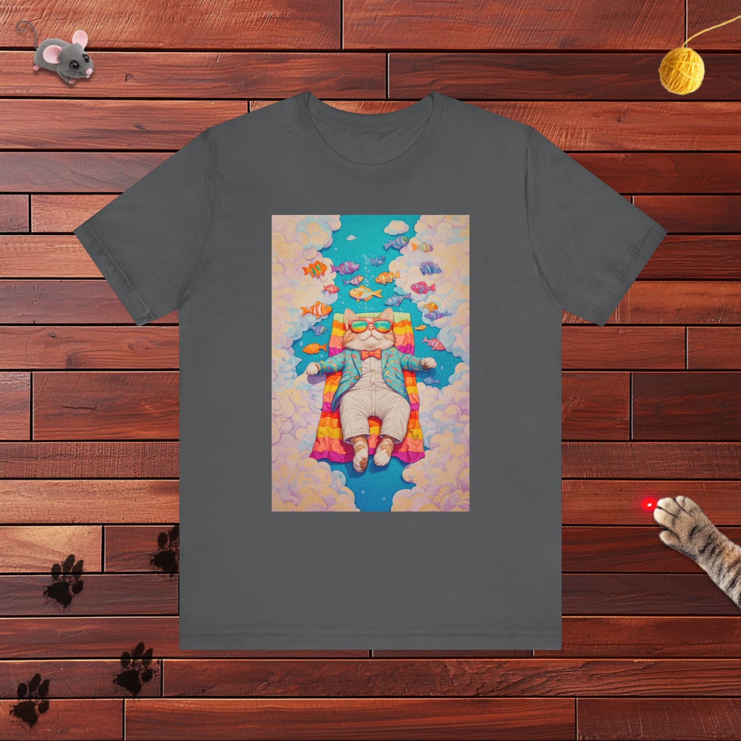 Chillaxing on Catnip Mens Tee