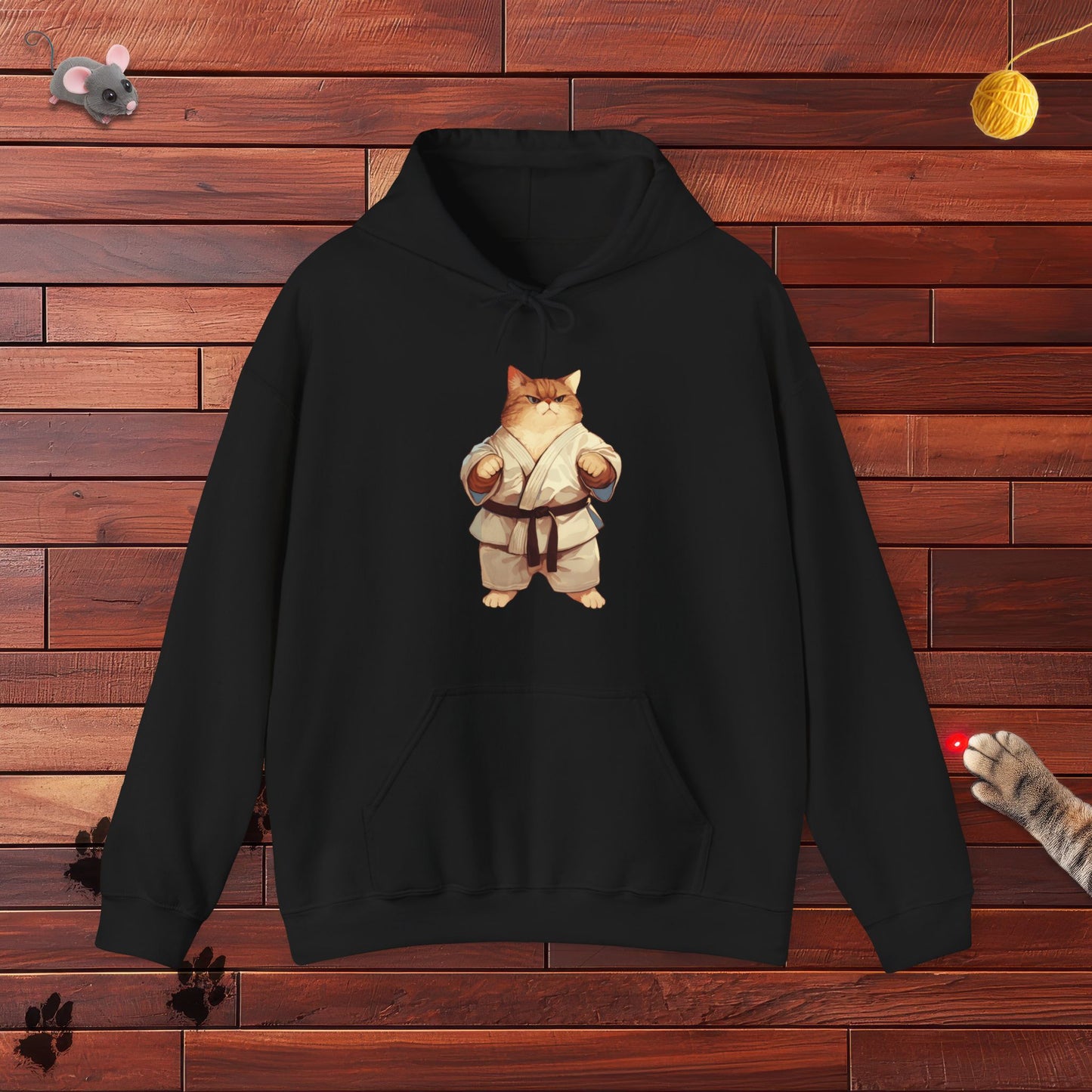The Karate Kitty Hoodie